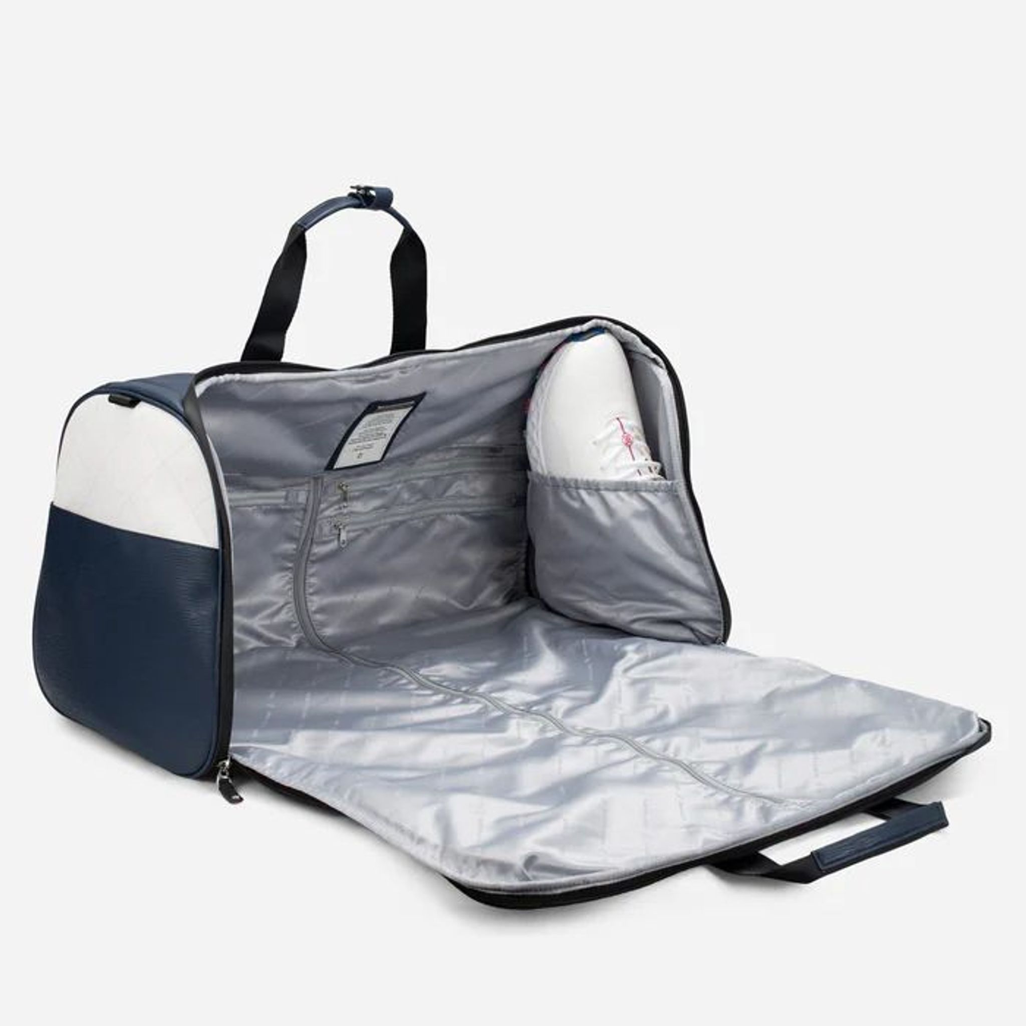 Vessel The Open Duffle Bag Weiß, Navy