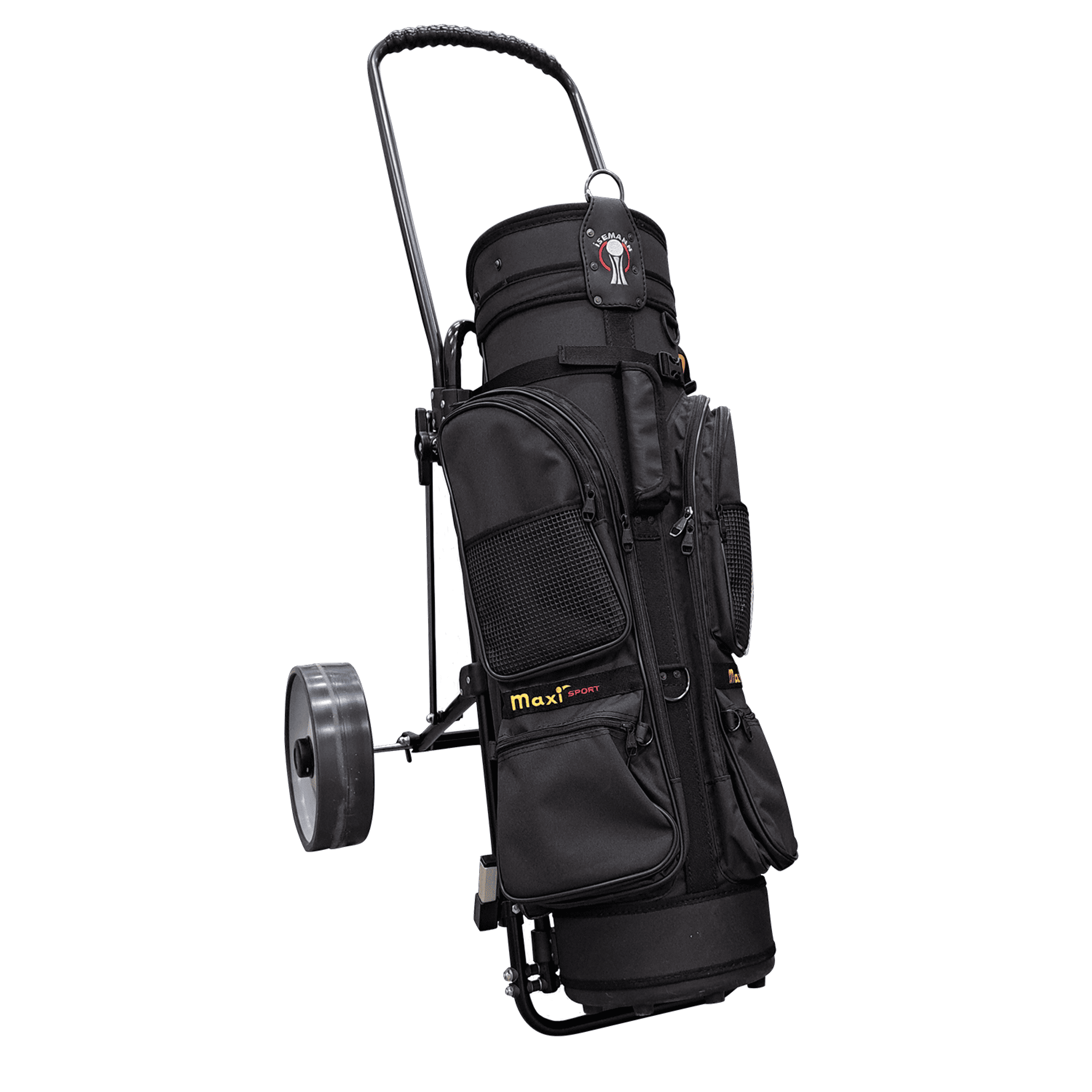 Compact Golf Maxi Sport Golfbag mit Trolleyrädern