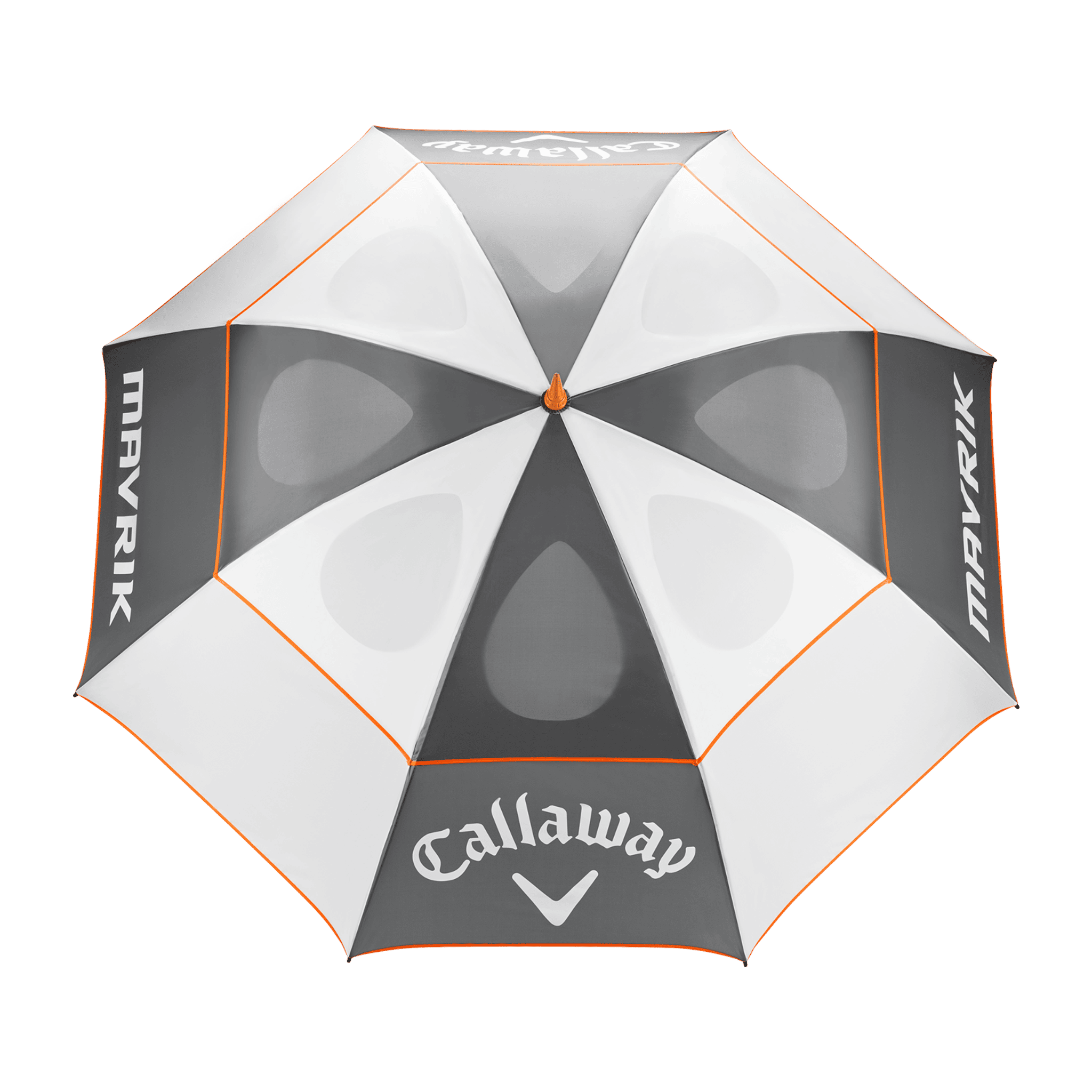 Callaway Mavrik 68 DBL Umbrella White/Charcoal/Orange