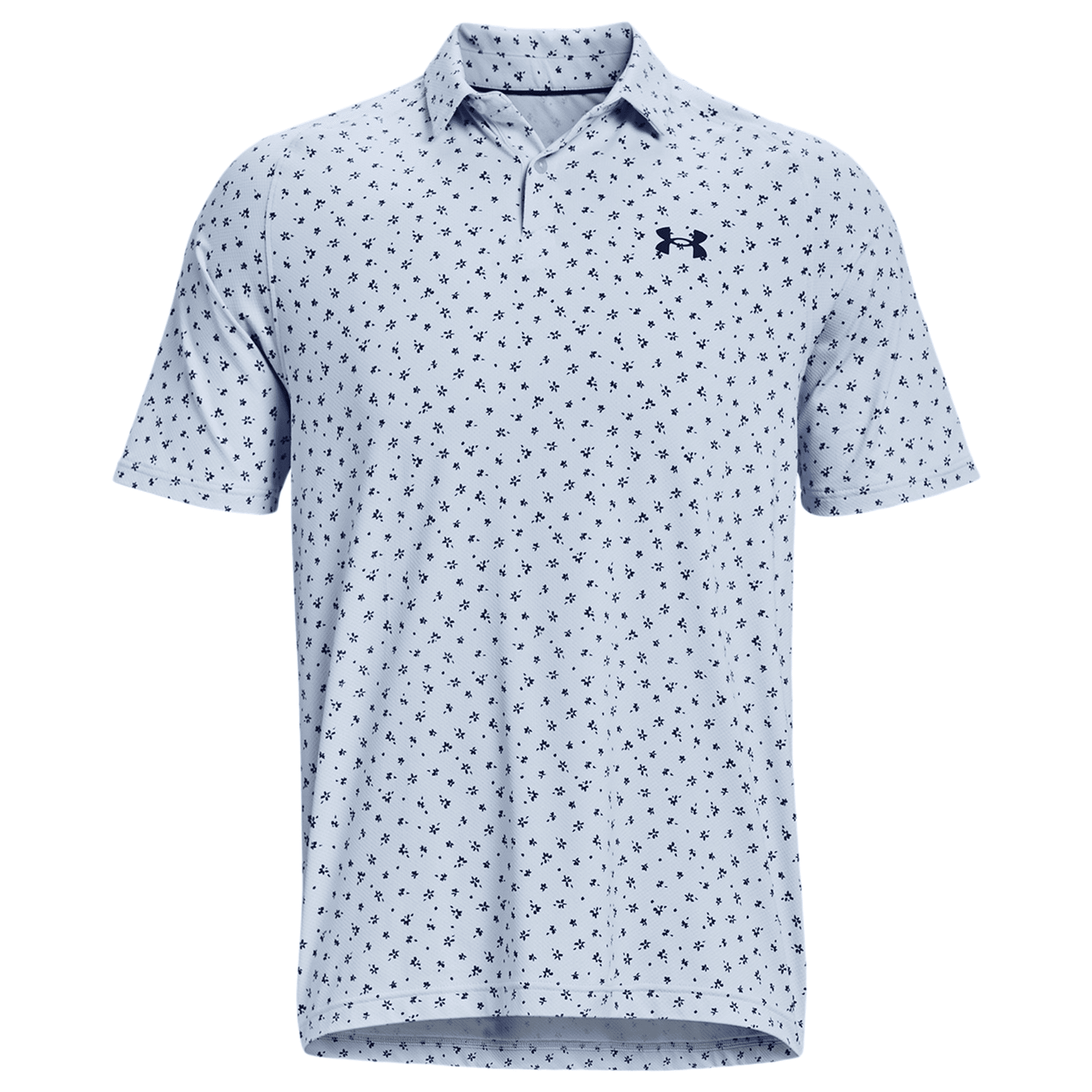 Under Armour Polo Kurzarm Iso-Chill Floral Dash Hellblau Herren Herren