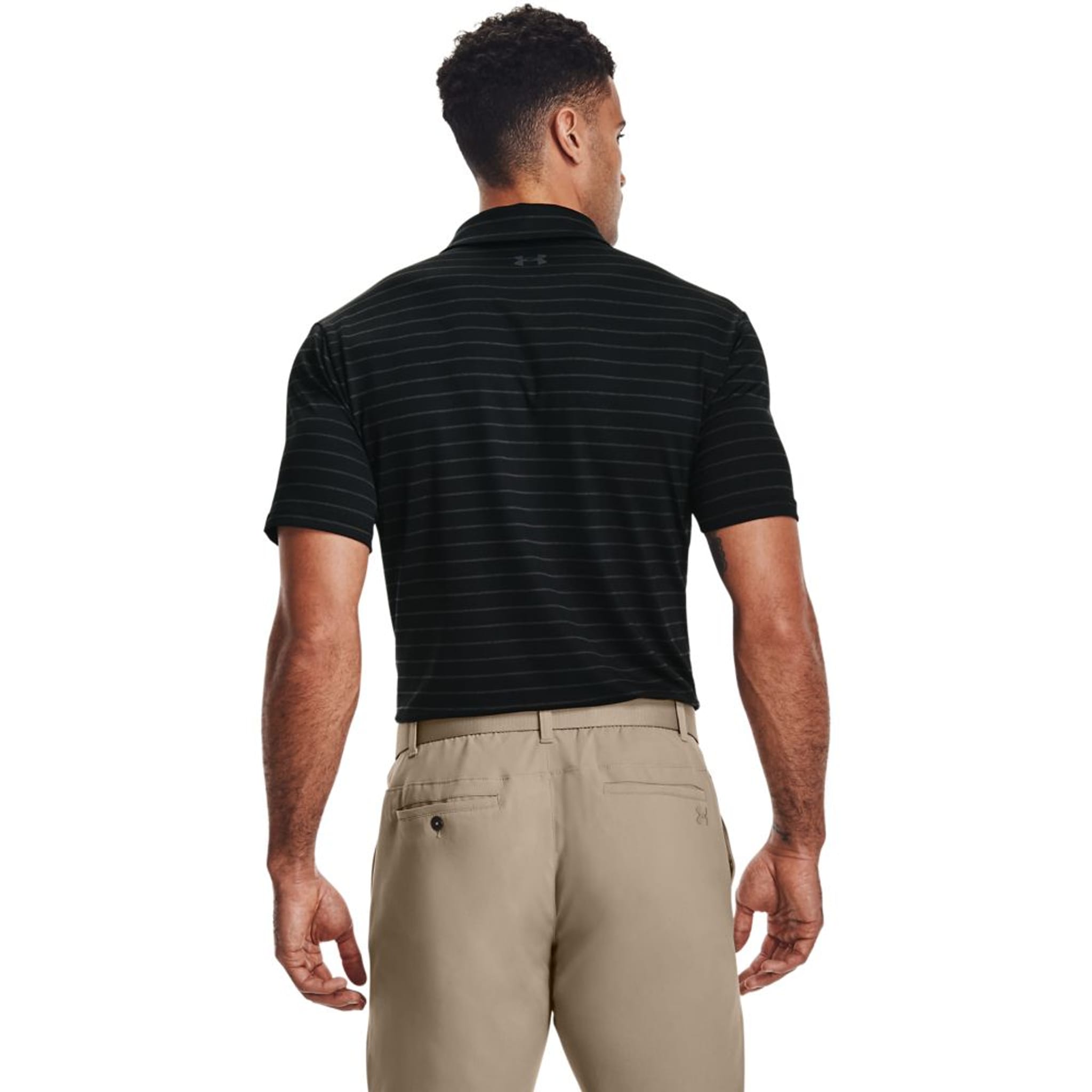 Under Armour M Polo Playoff 2.0 Schwarz/Jet Grau/Pitch Grau Herren