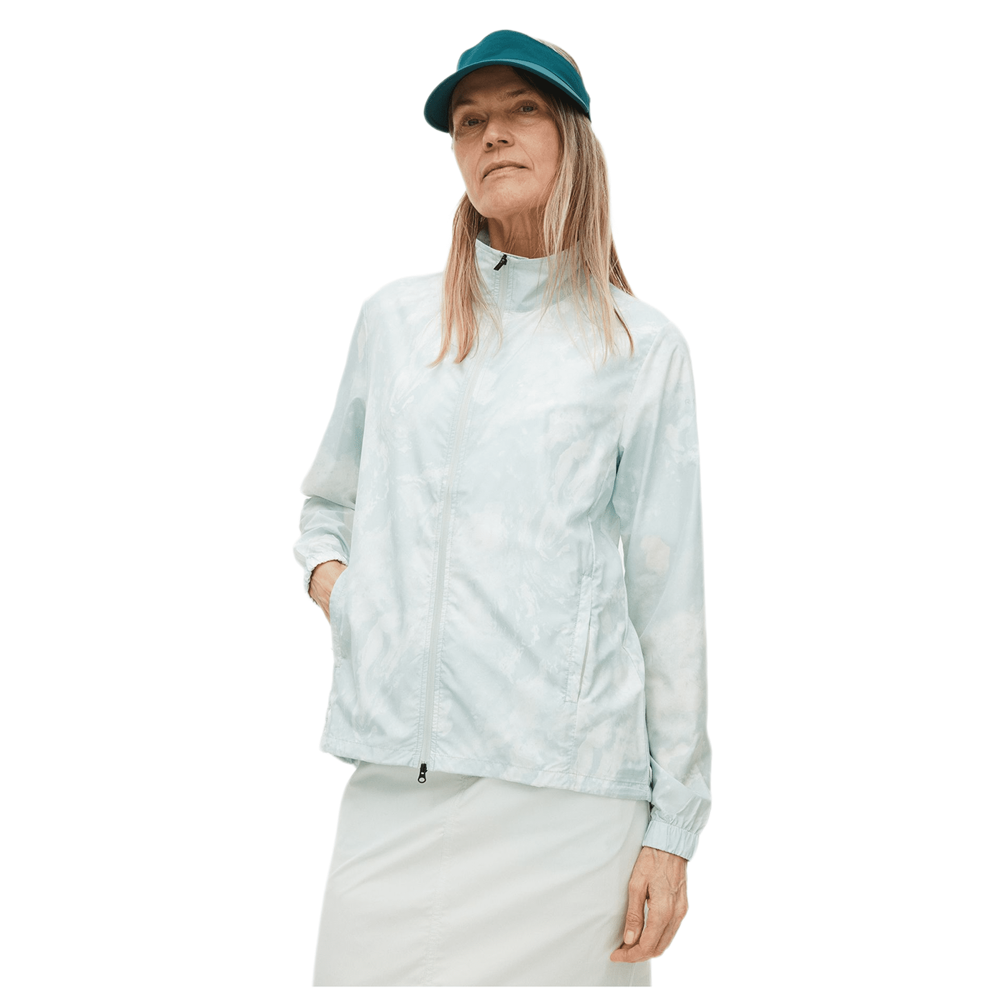 Röhnisch W Wind Jacket Packable Algal Bloom Seafoam Damska