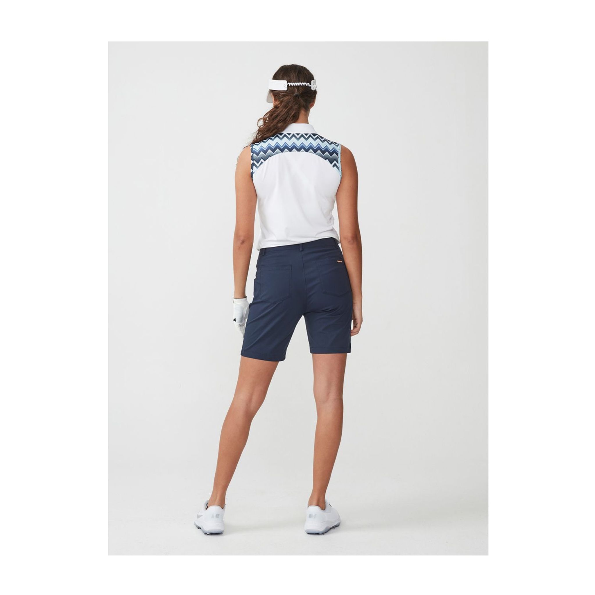 Röhnisch Element SL Polo Zigzag Blue Damen