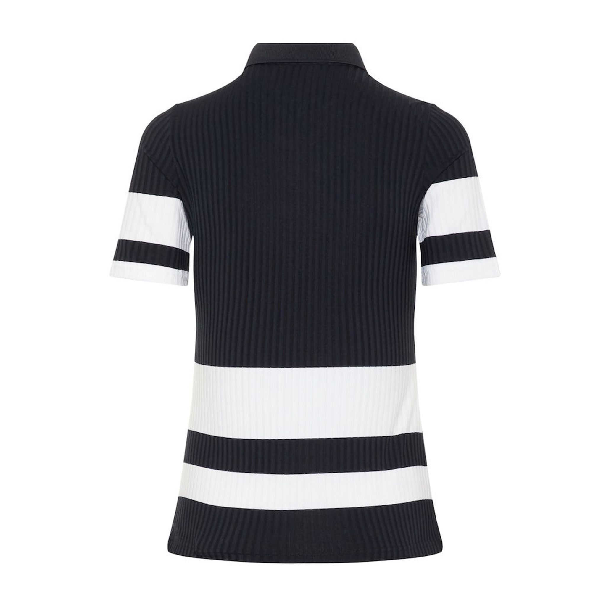 J. Lindeberg W Natasha-Rib Jersey Polo Jl Navy Damen