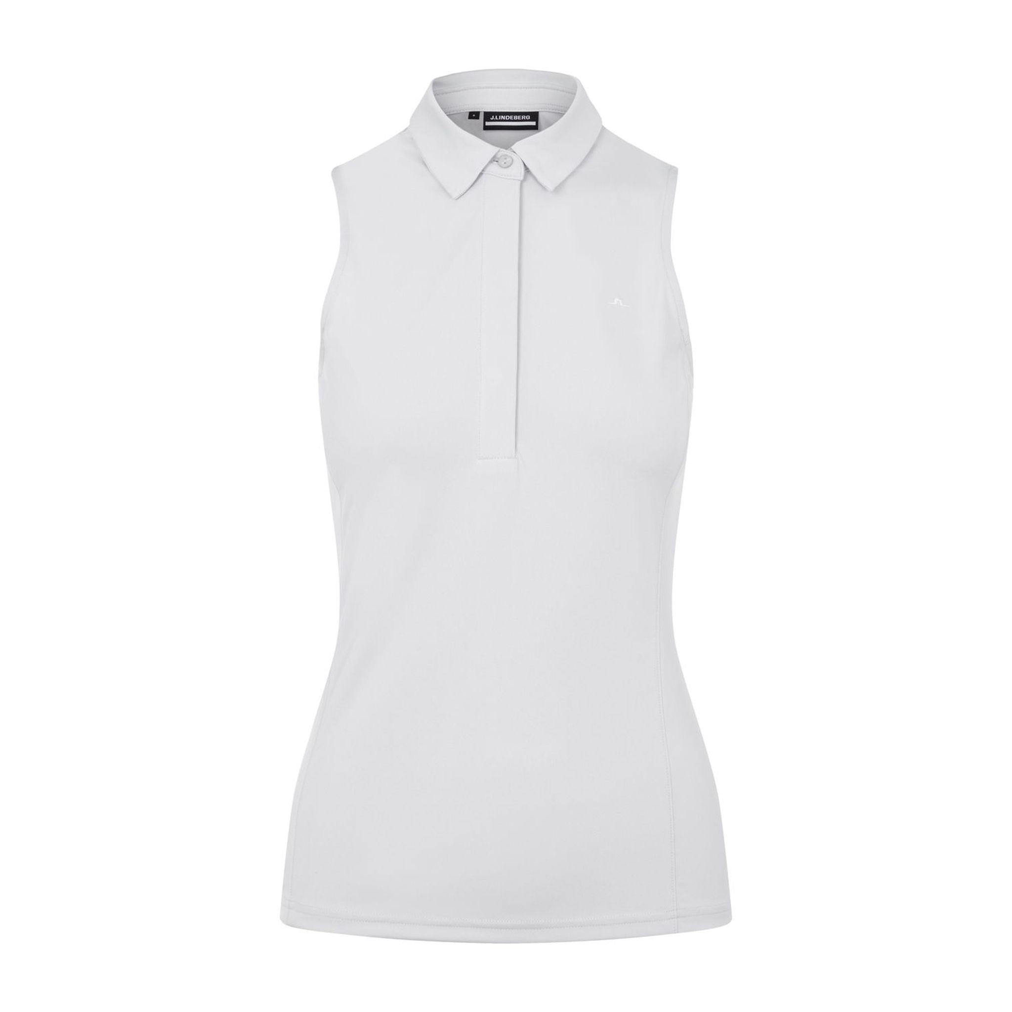 J. Lindeberg Polo SL W Dena Light Grey Damen