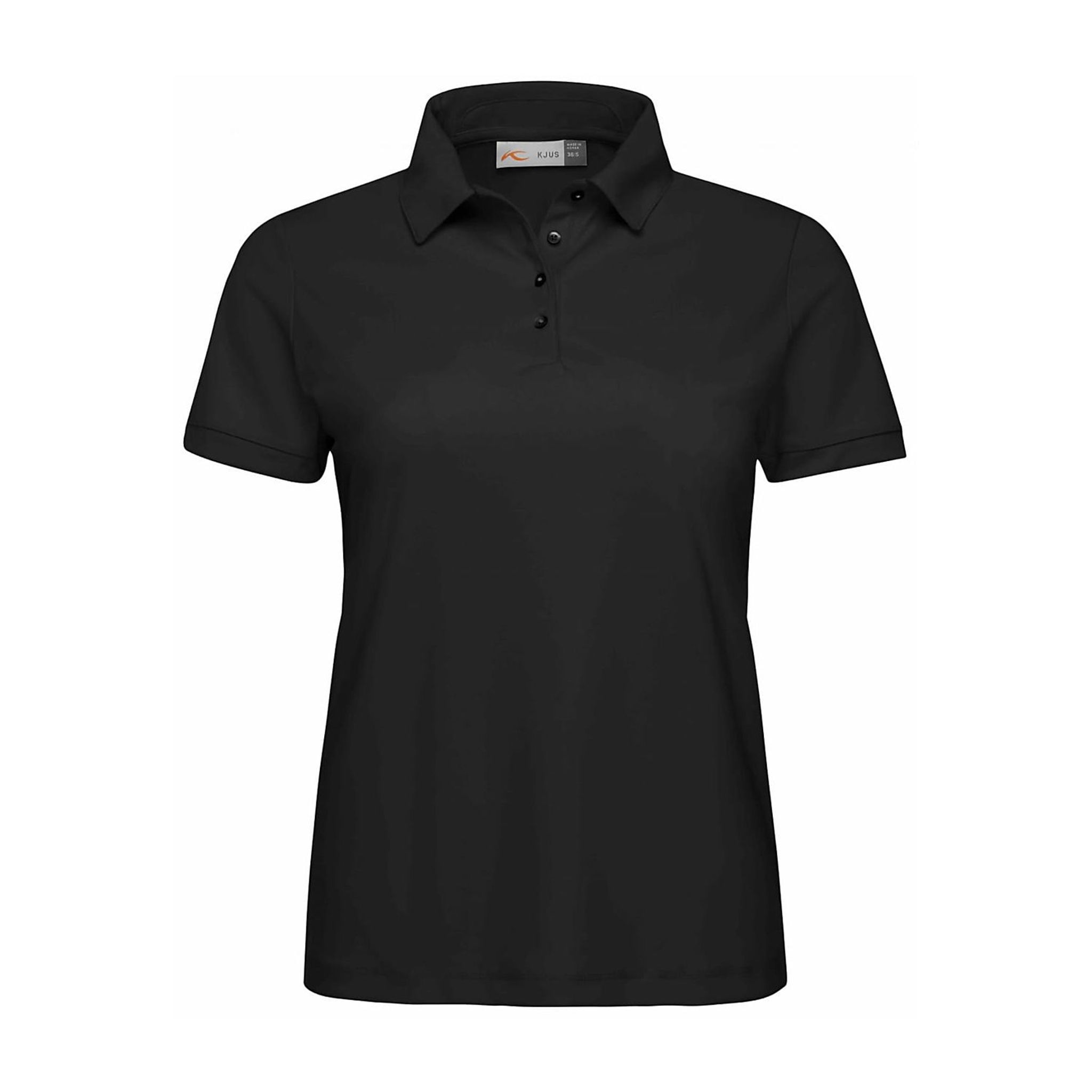 Kjus W Sora SS Polo Schwarz Damen