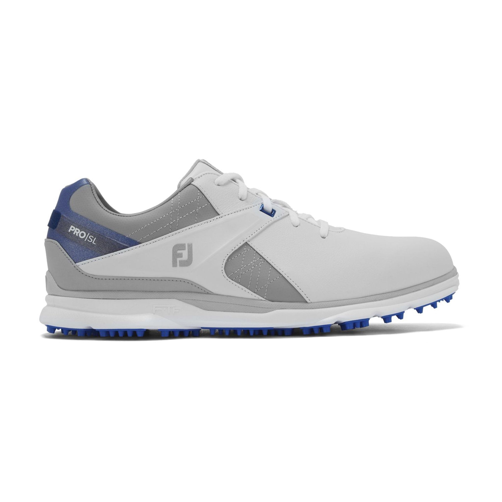 Footjoy M Pro SL Wide White/Grey/Royal Herren