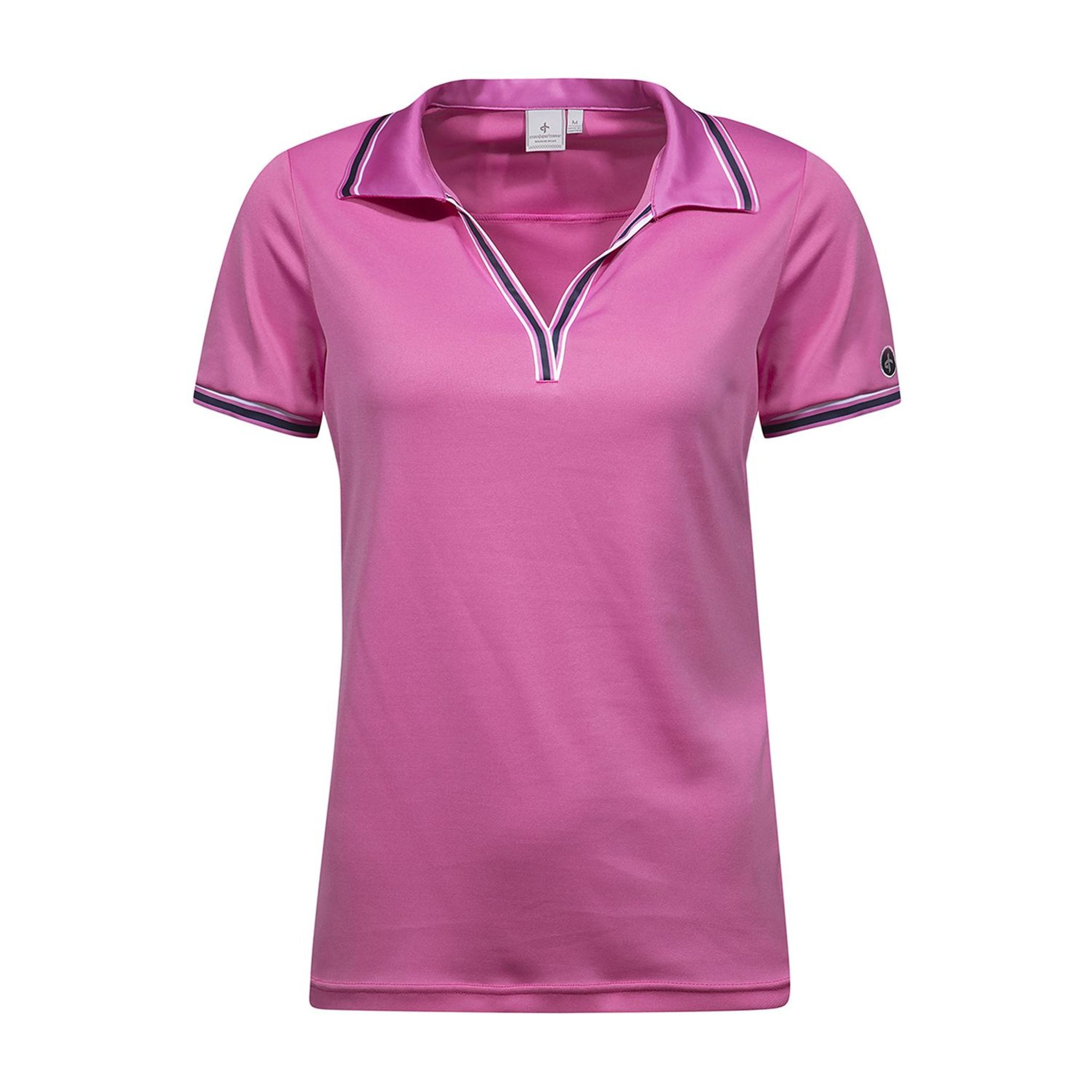 Cross Sportswear W Nostalgia SS Polo Heather Damen