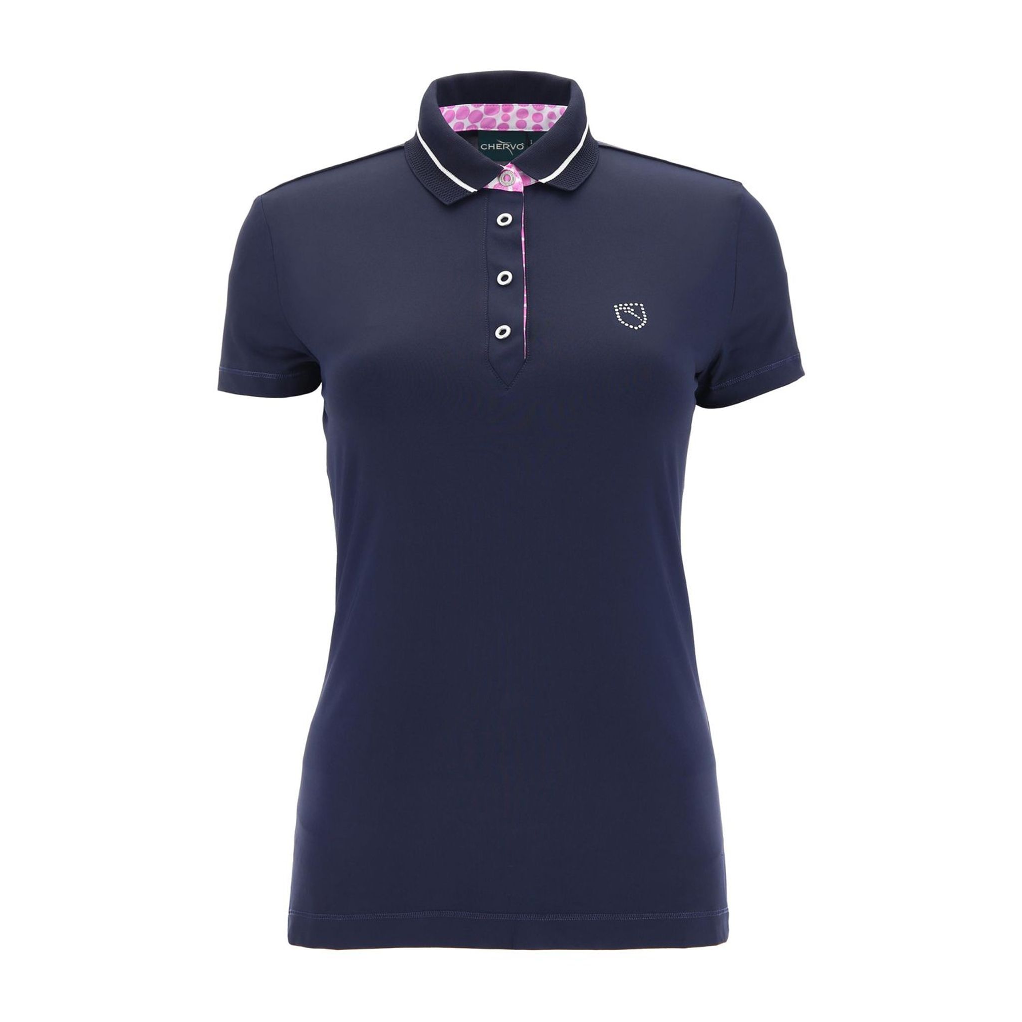 Chervo W Aracela SS Polo Navy Damen