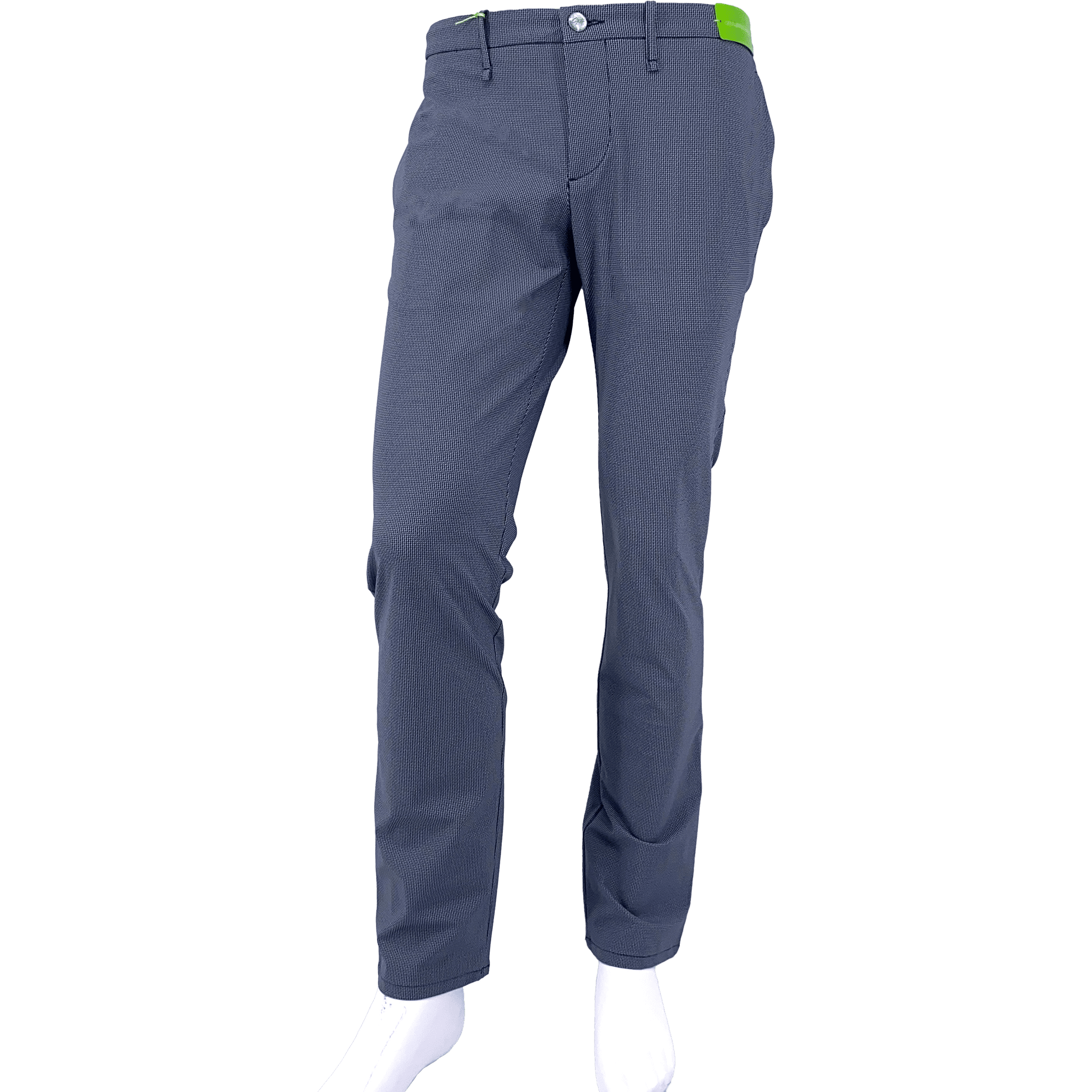 Alberto Fred REV Hose Print Grey Herren