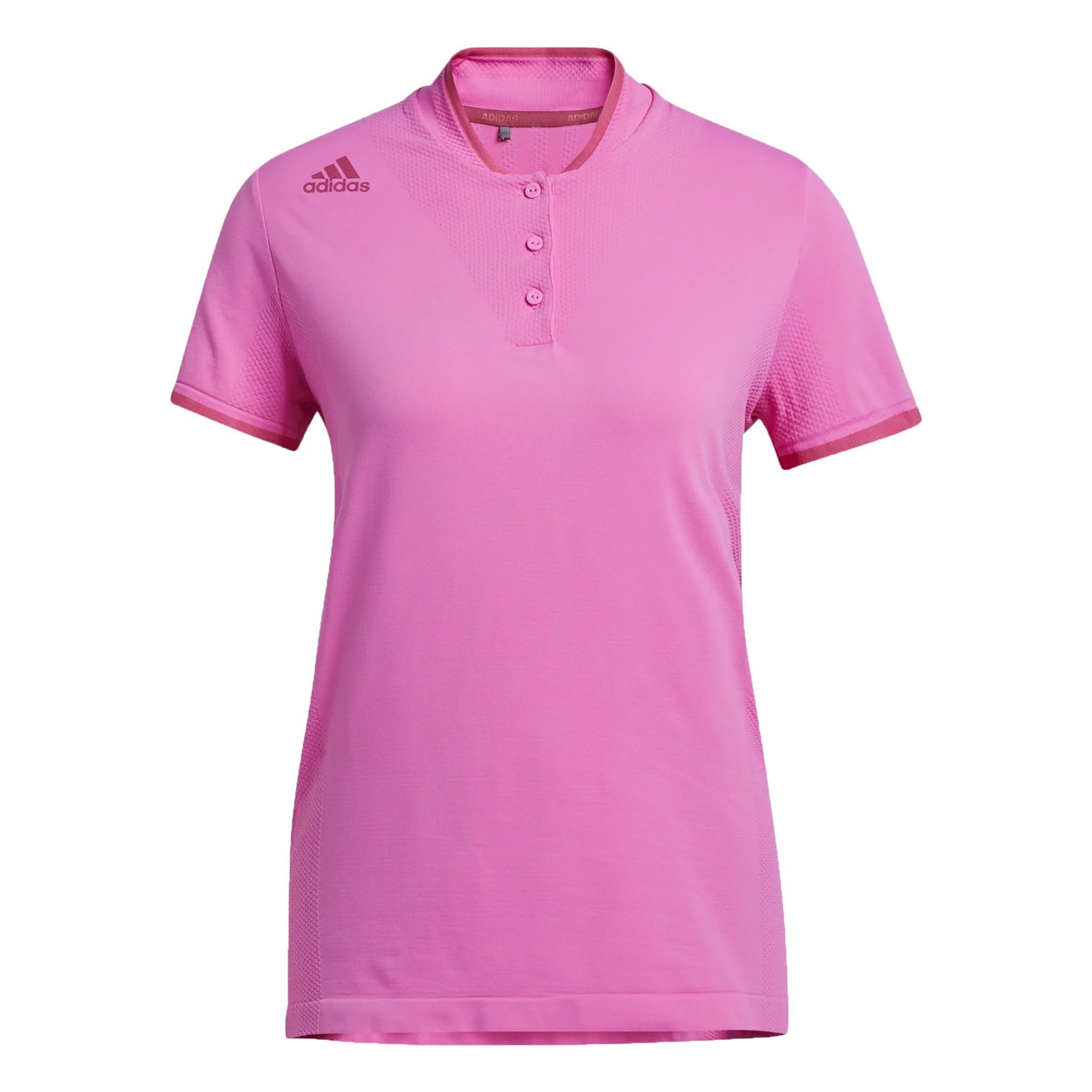 Adidas W Primeknit SS Polo Pink Damen