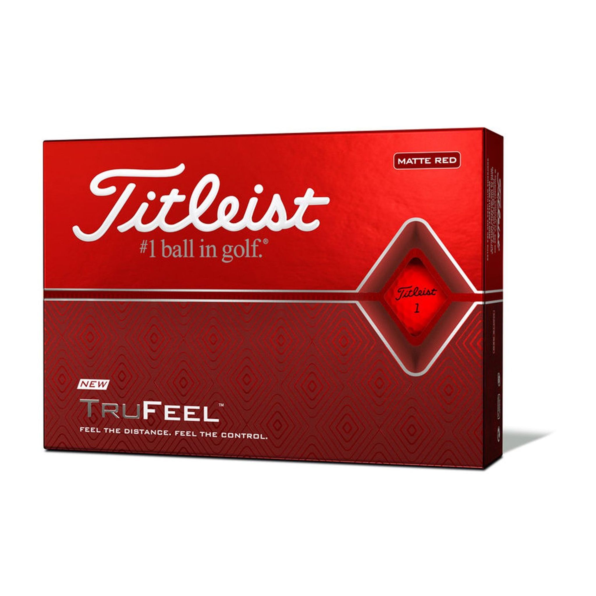 Titleist TruFeel (19) [12 piłek] Czerwony