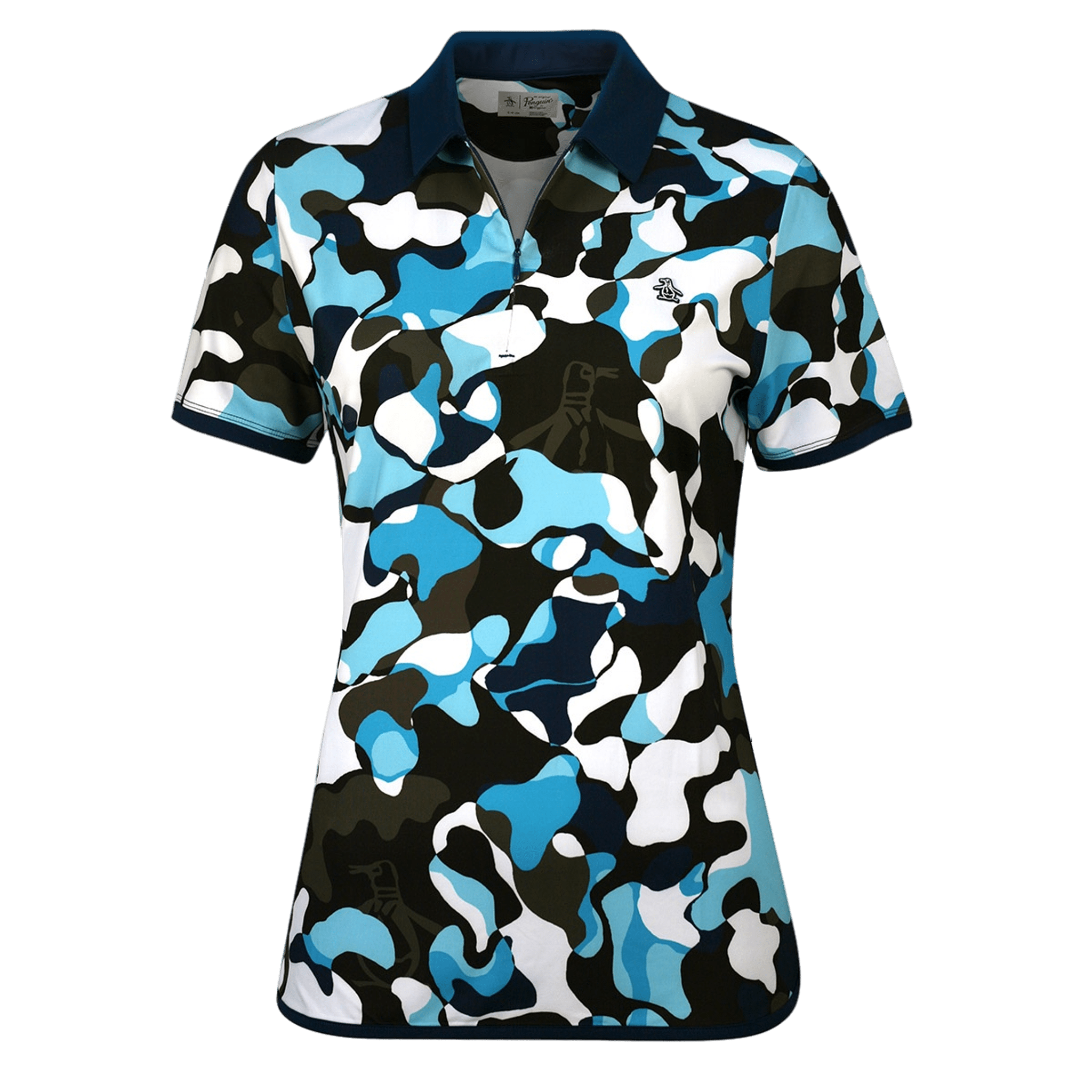 Original Penguin Abstract Printed Poloshirt Damskie