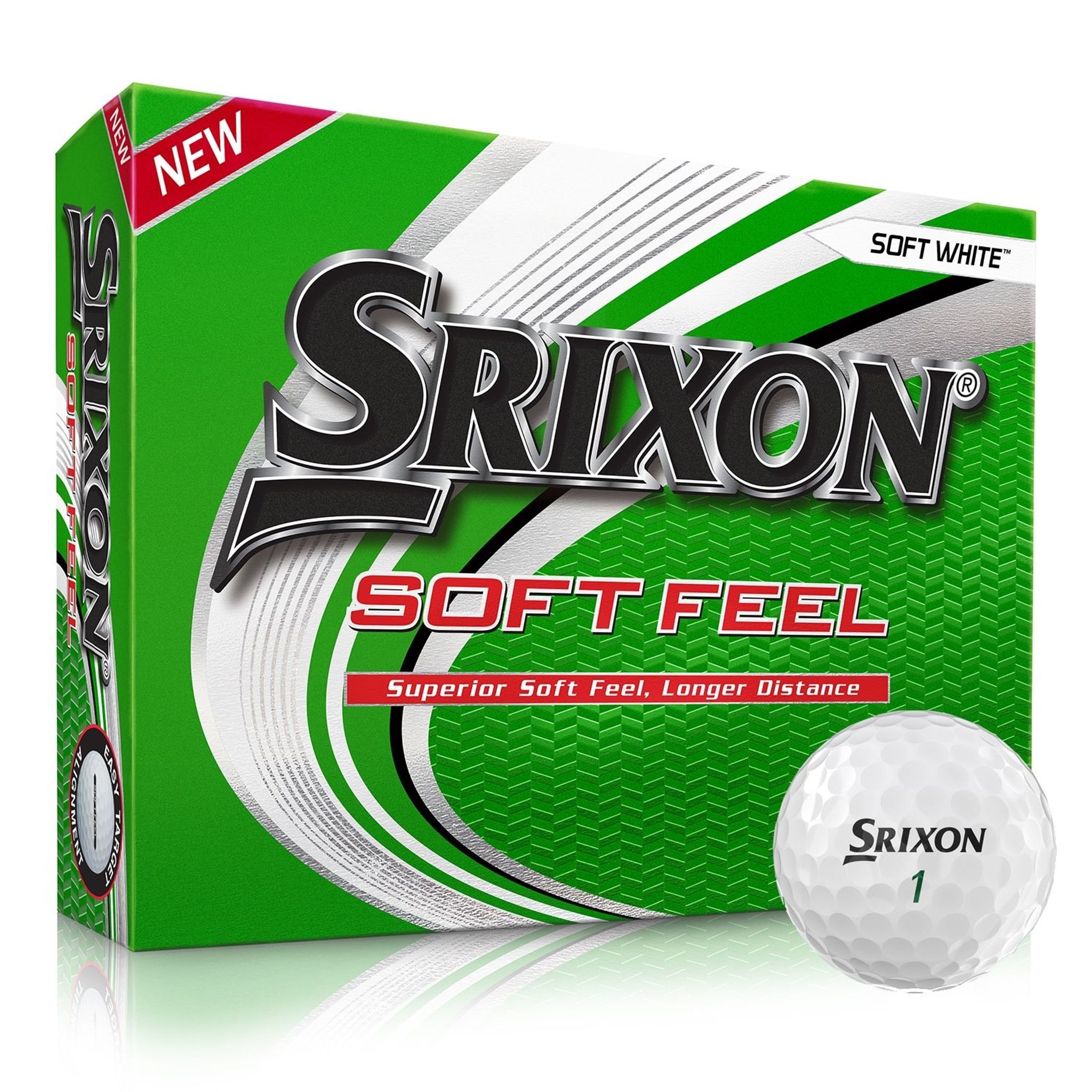 Srixon Soft Feel 12 Brite [12Bälle] Orange