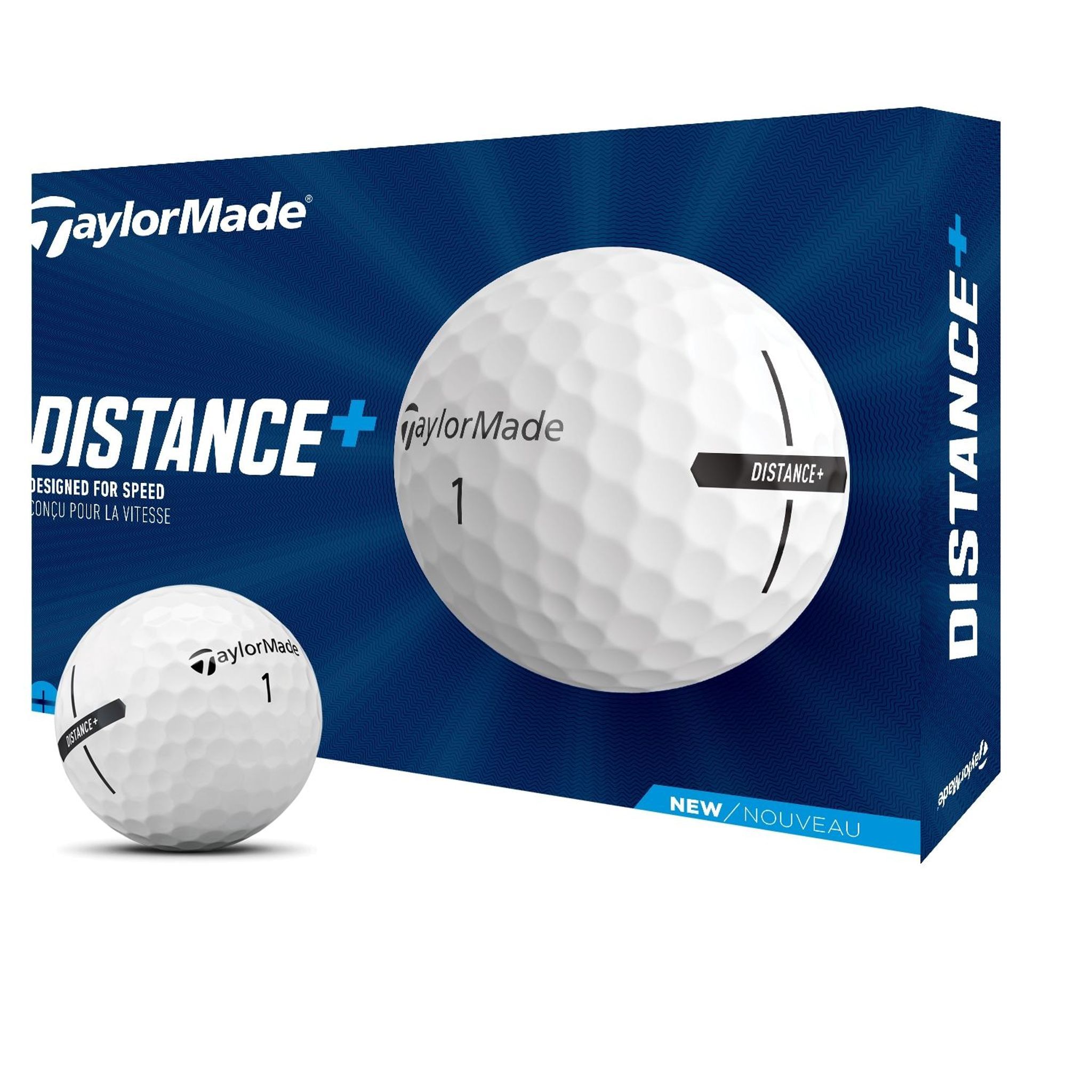 Piłki golfowe TaylorMade Distance+