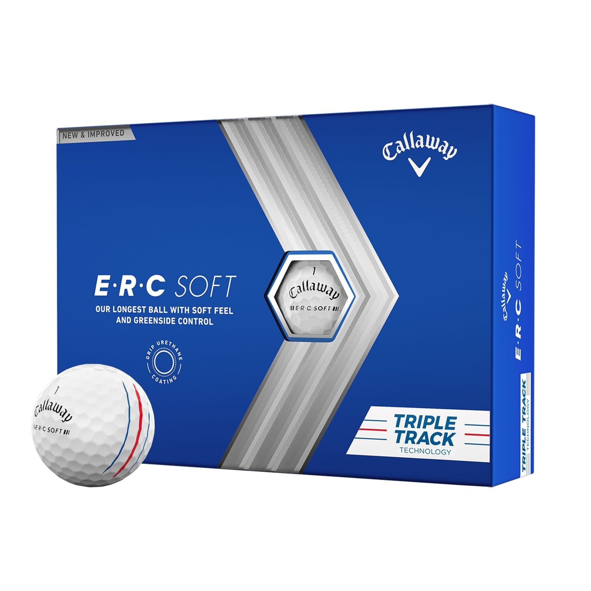 Callaway ERC Soft Triple Track Piłki golfowe (2023)