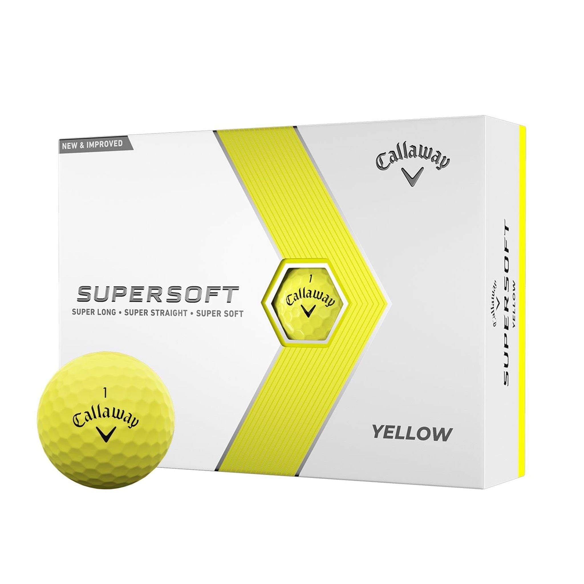 Callaway Supersoft Piłki golfowe (2023)