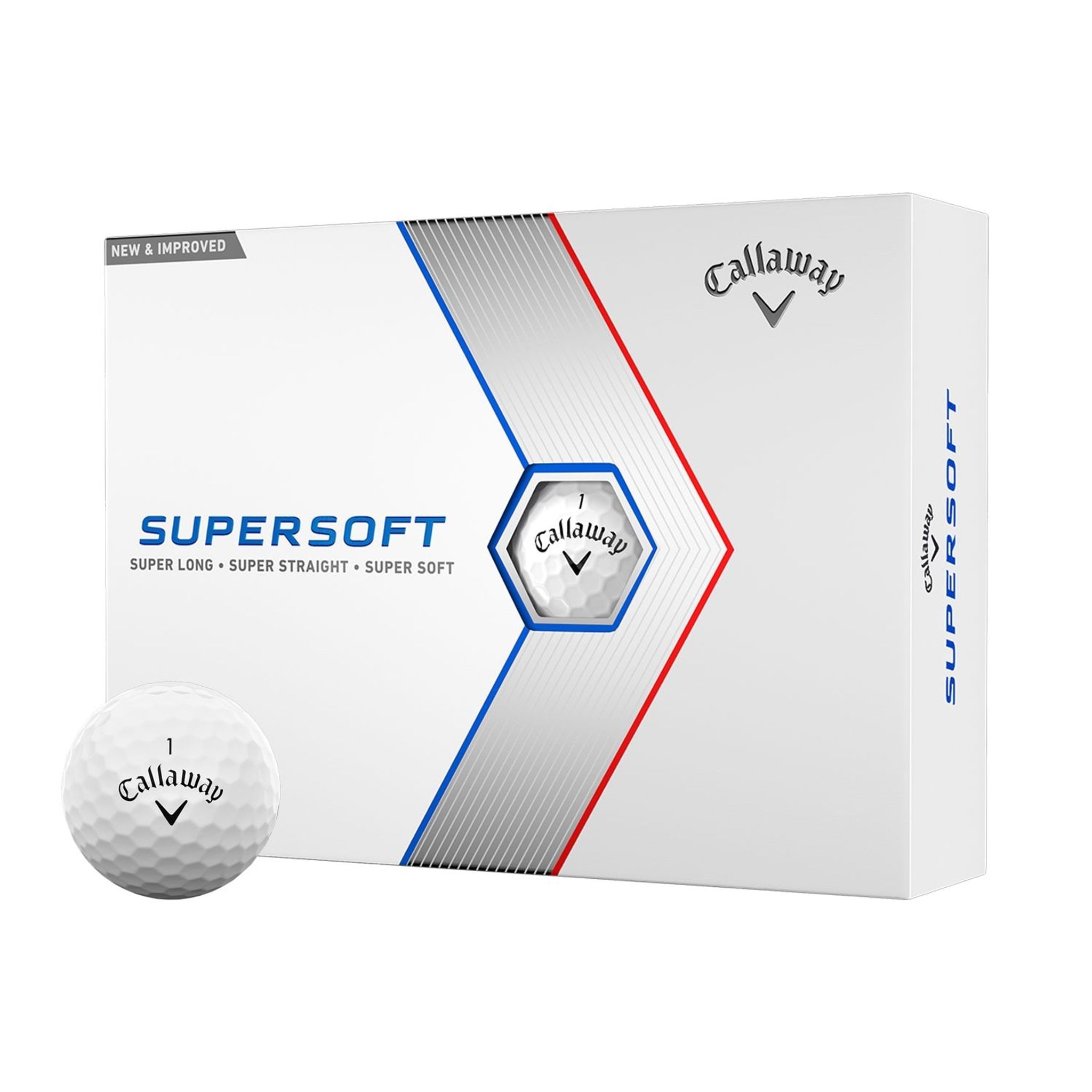 Callaway Supersoft Piłki golfowe (2023)