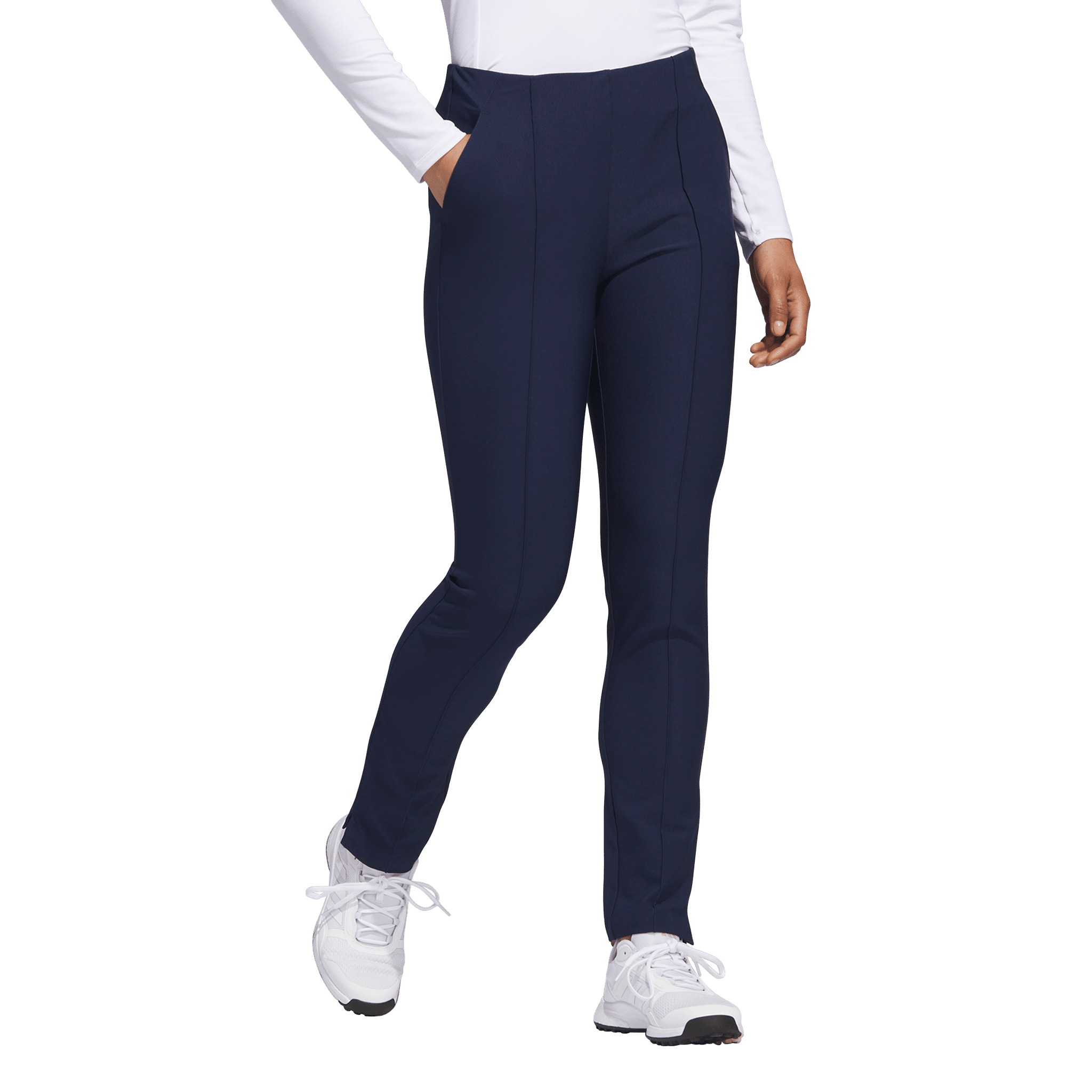 Spodnie golfowe damskie Adidas Pintuck Pull-On