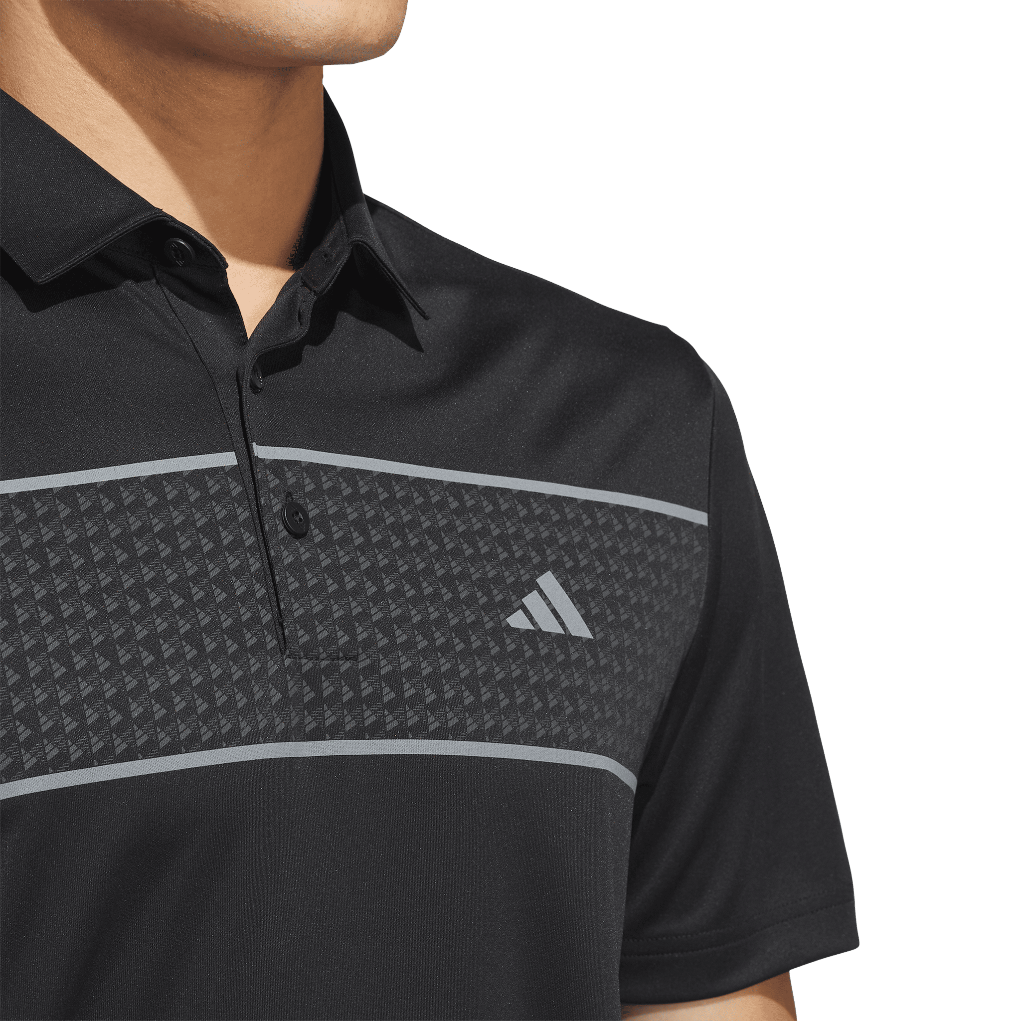 Adidas Core Chest Stripe Polo Shirt Herren