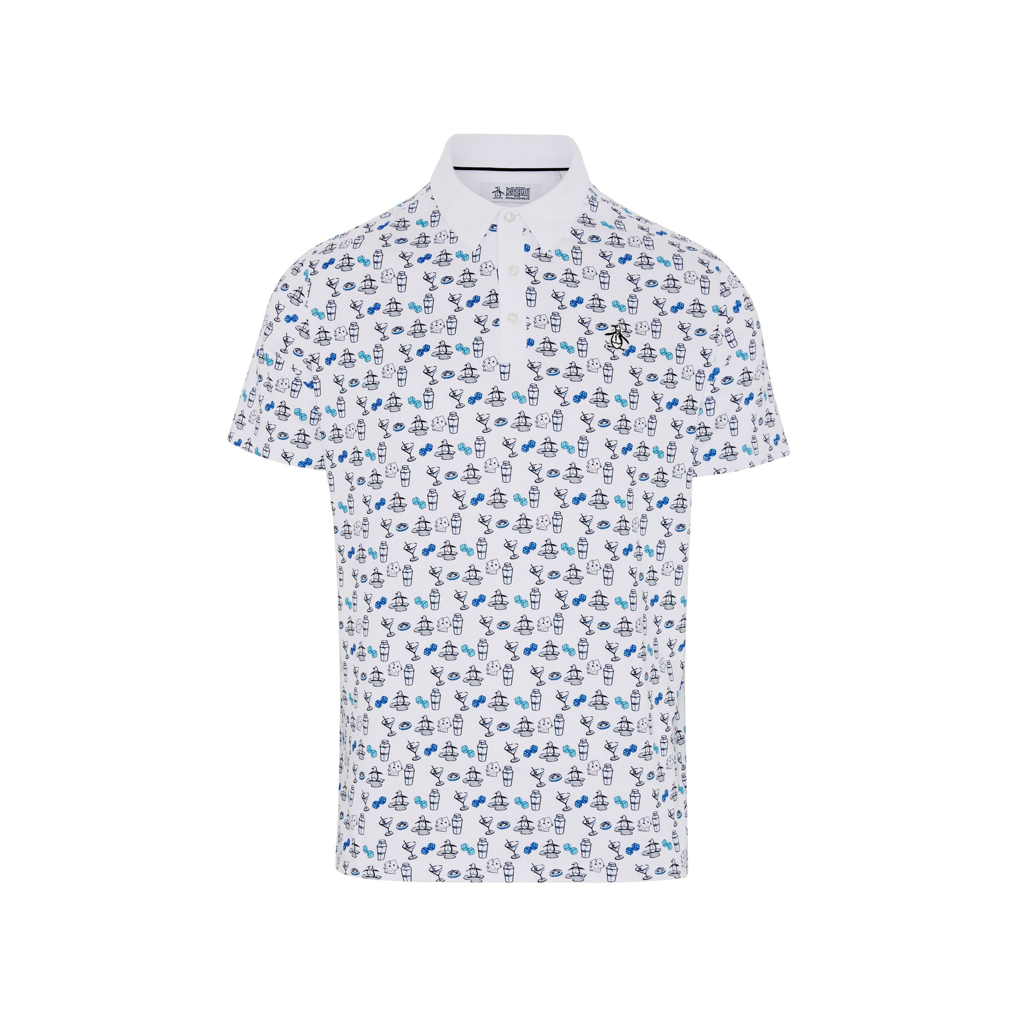 Original Penguin Player All-Over Print Polo Herren