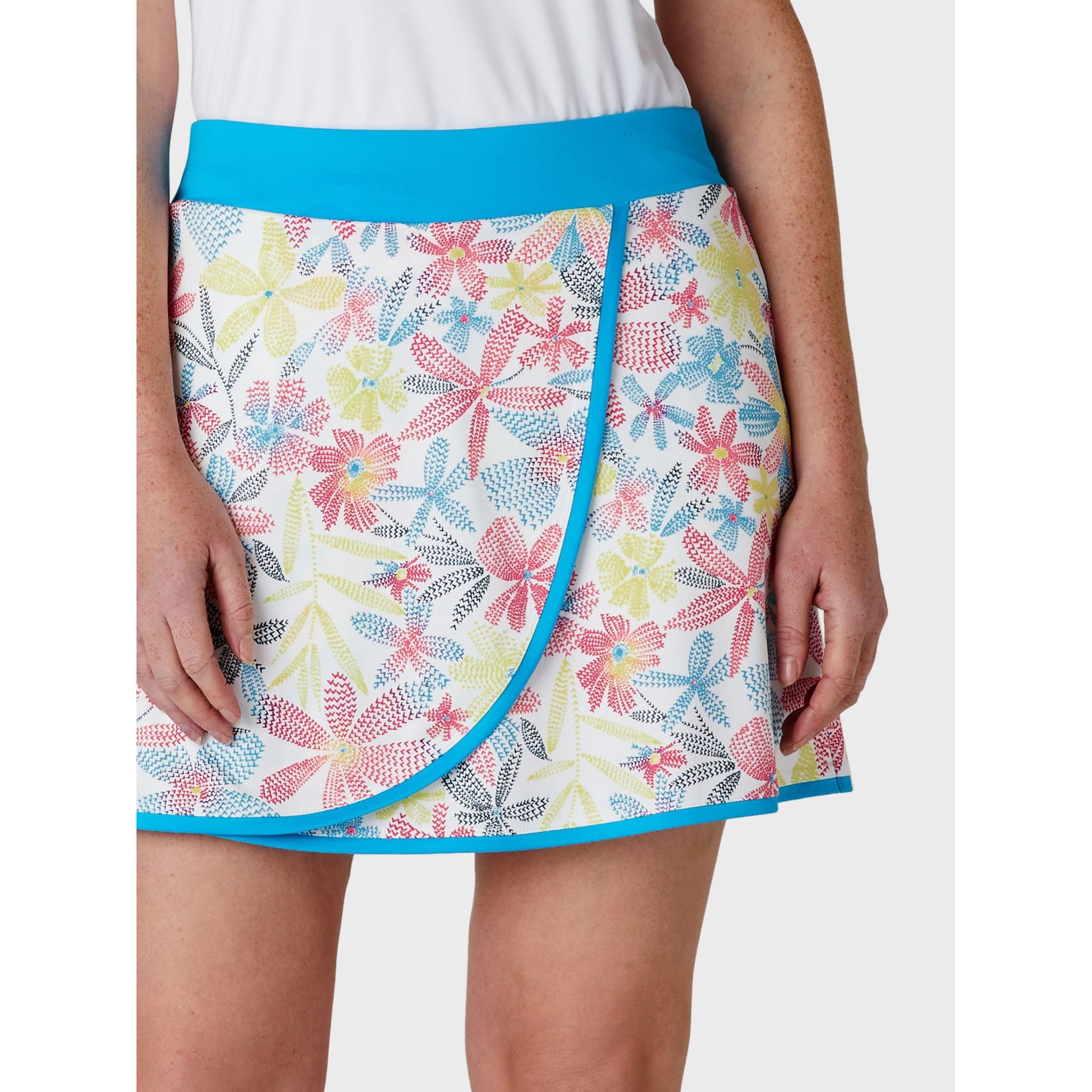 Callaway Chev Foral Wrap Skort Damen