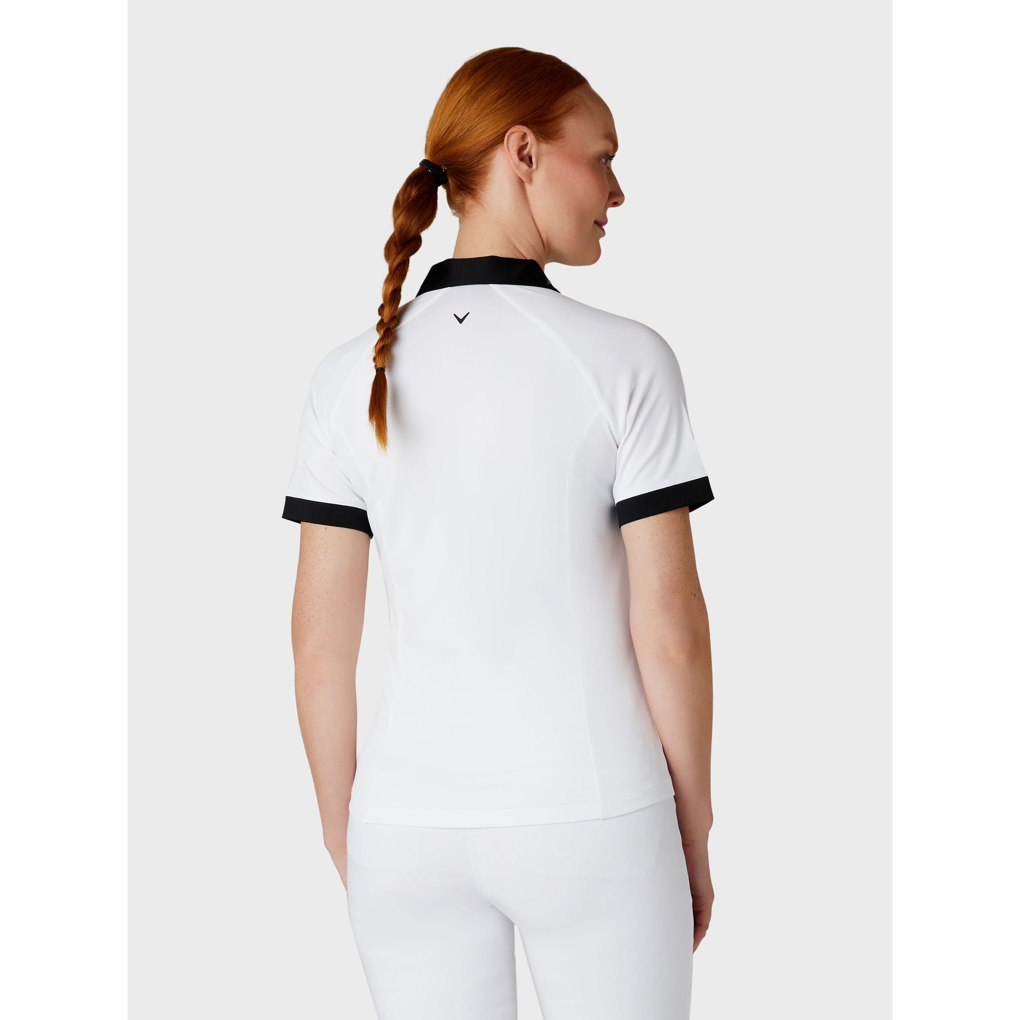 Callaway Short Sleeve V-Placket ColorBL Shirt Damen