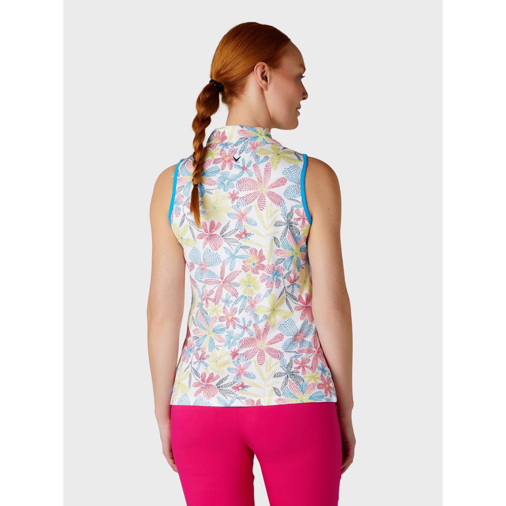 Callaway Chev Foral Sleeveless Shirt Damen