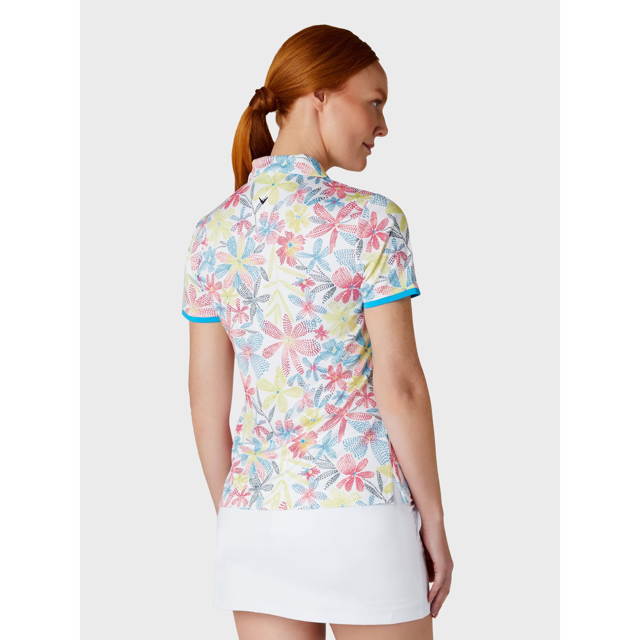 Callaway Allover Chev Flor Shirt Damen