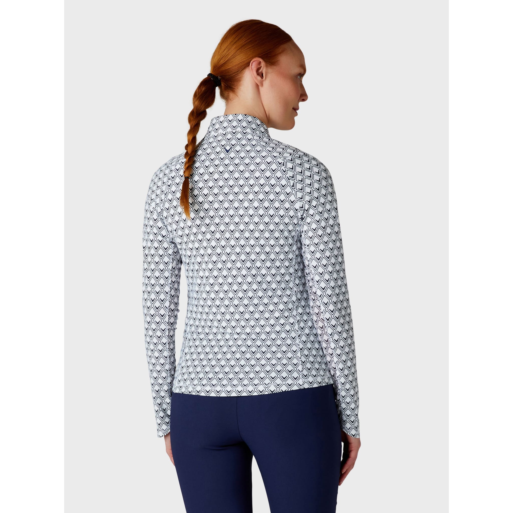 Callaway Essential Chev Geo Print Shirt Damen