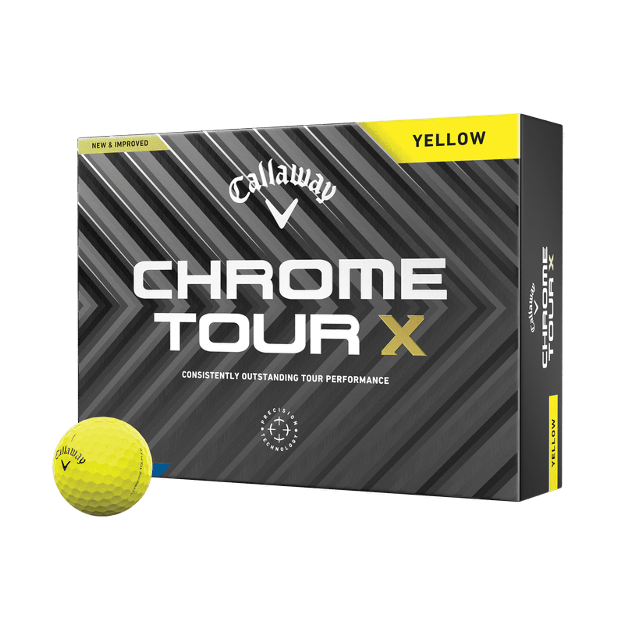 Callaway Chrome Tour X [12 sztuk] Piłki golfowe (2024)