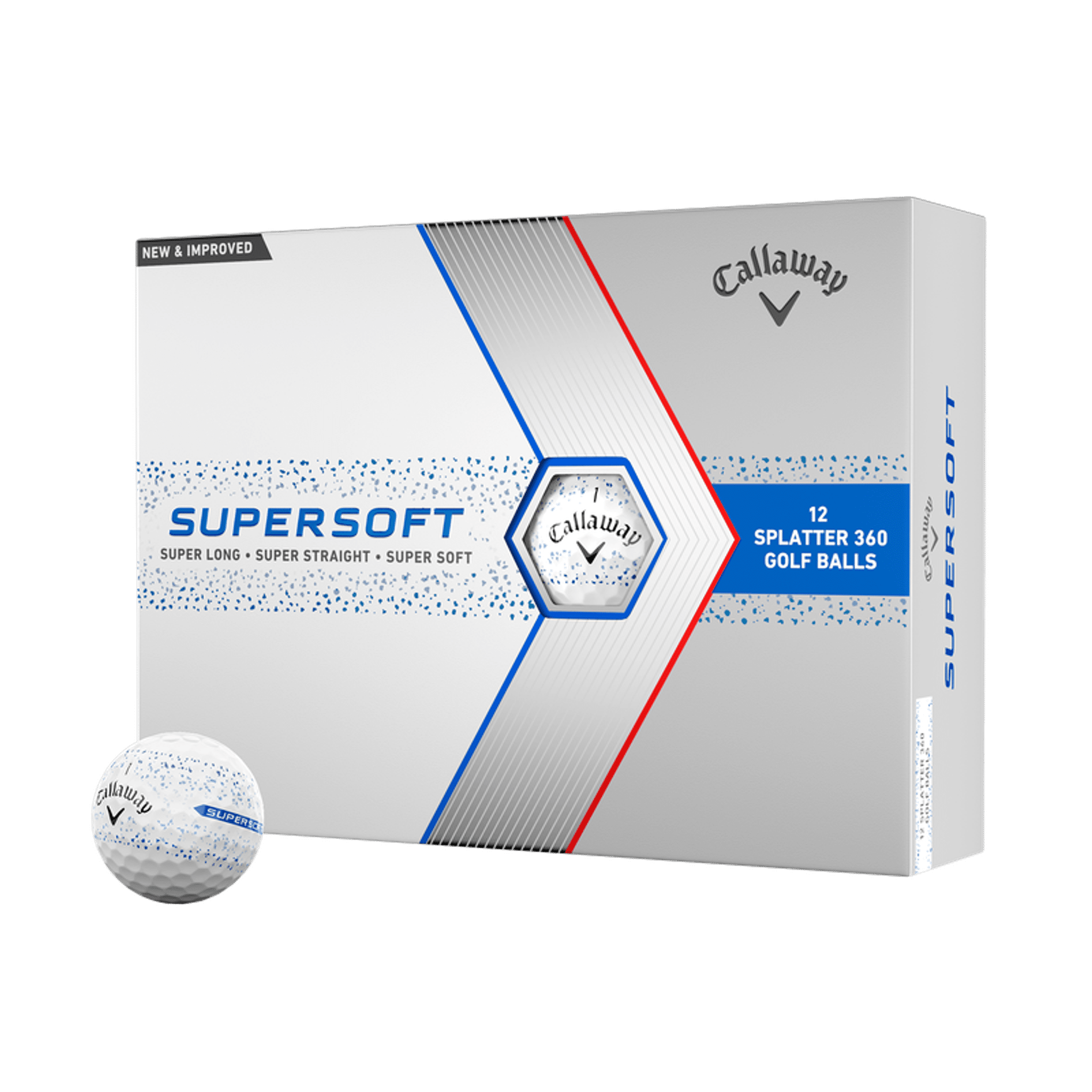 Callaway Supersoft Piłki golfowe (2023)