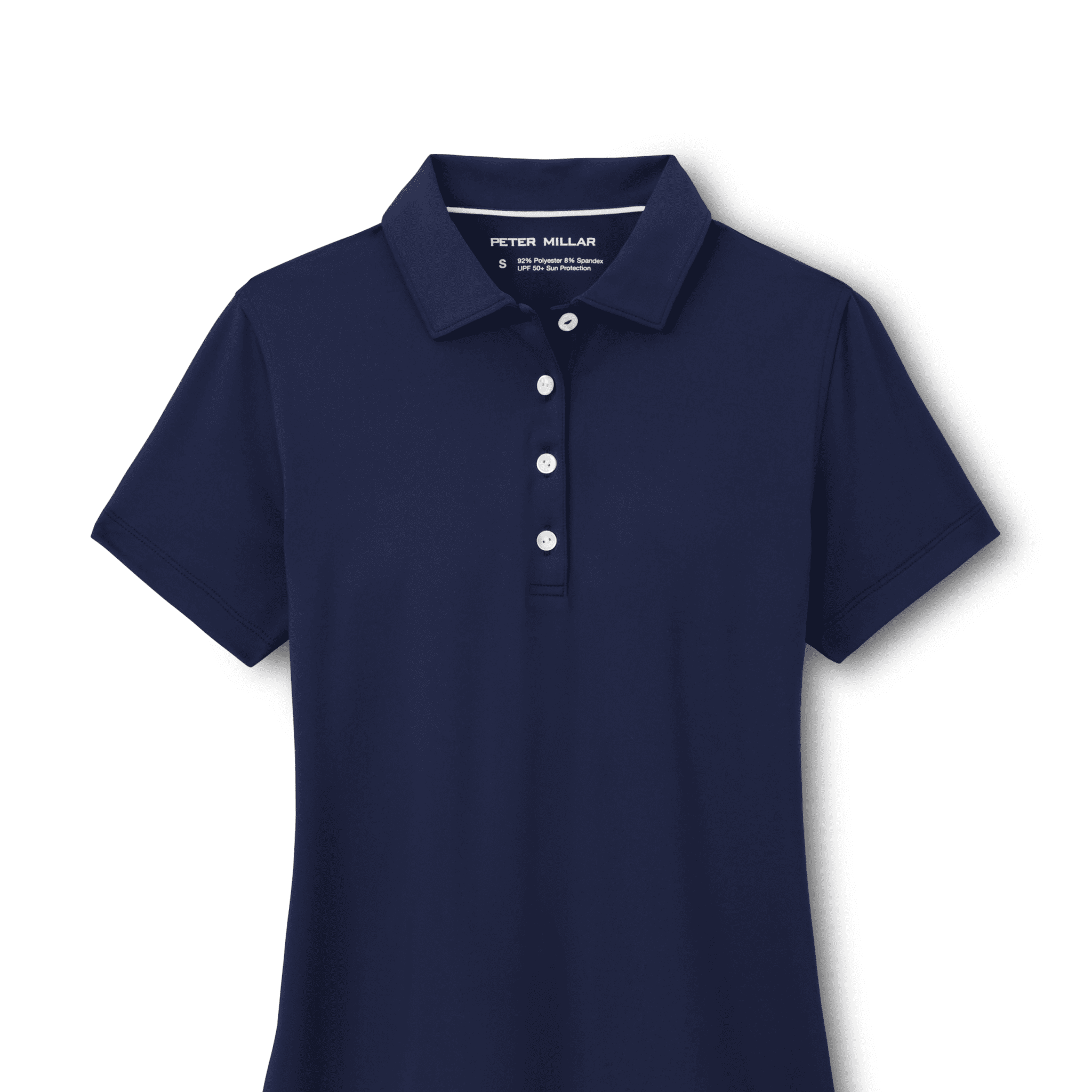 Peter Millar Button Kurzarm Polo Damen