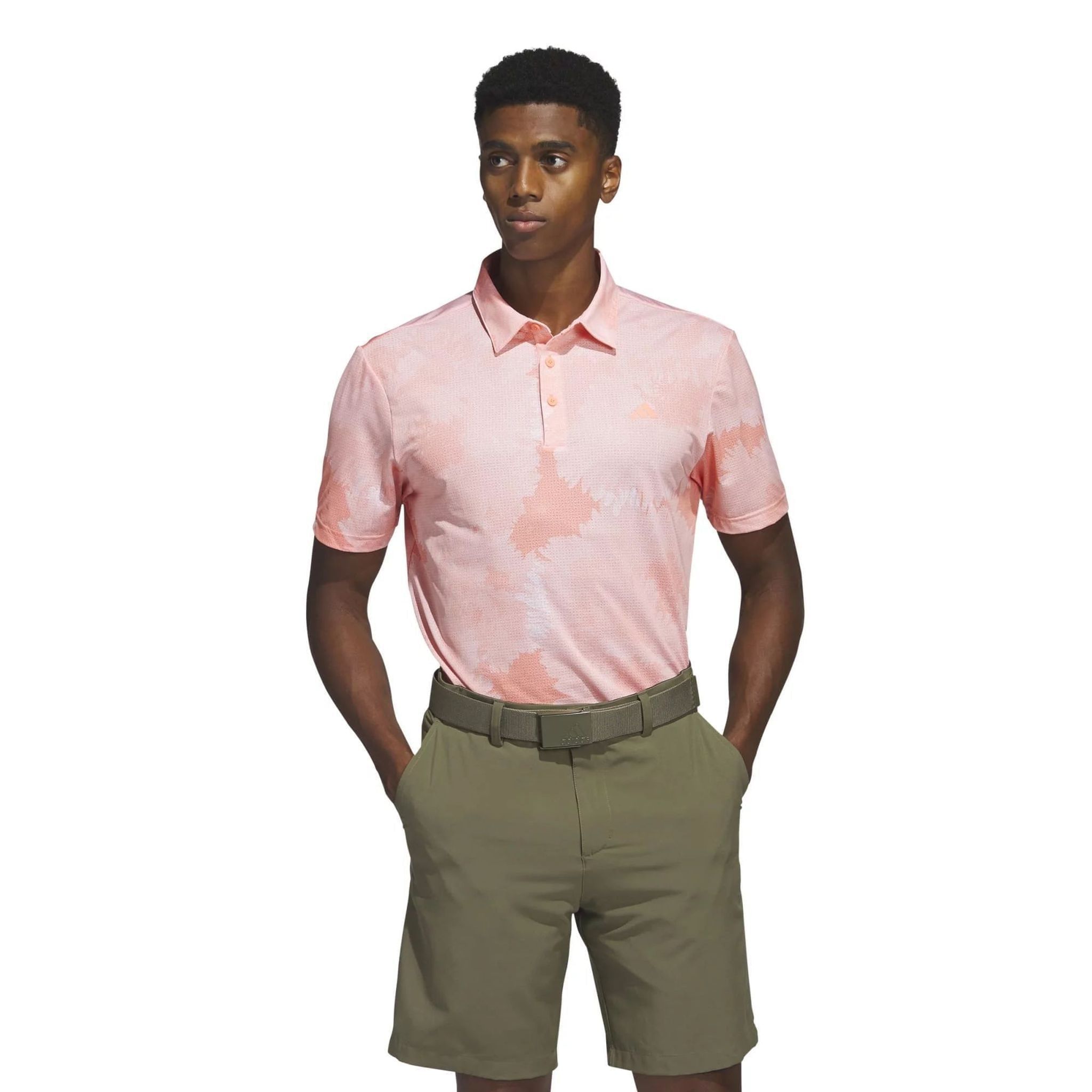 Adidas Flower Mesh Poloshirt Męskie