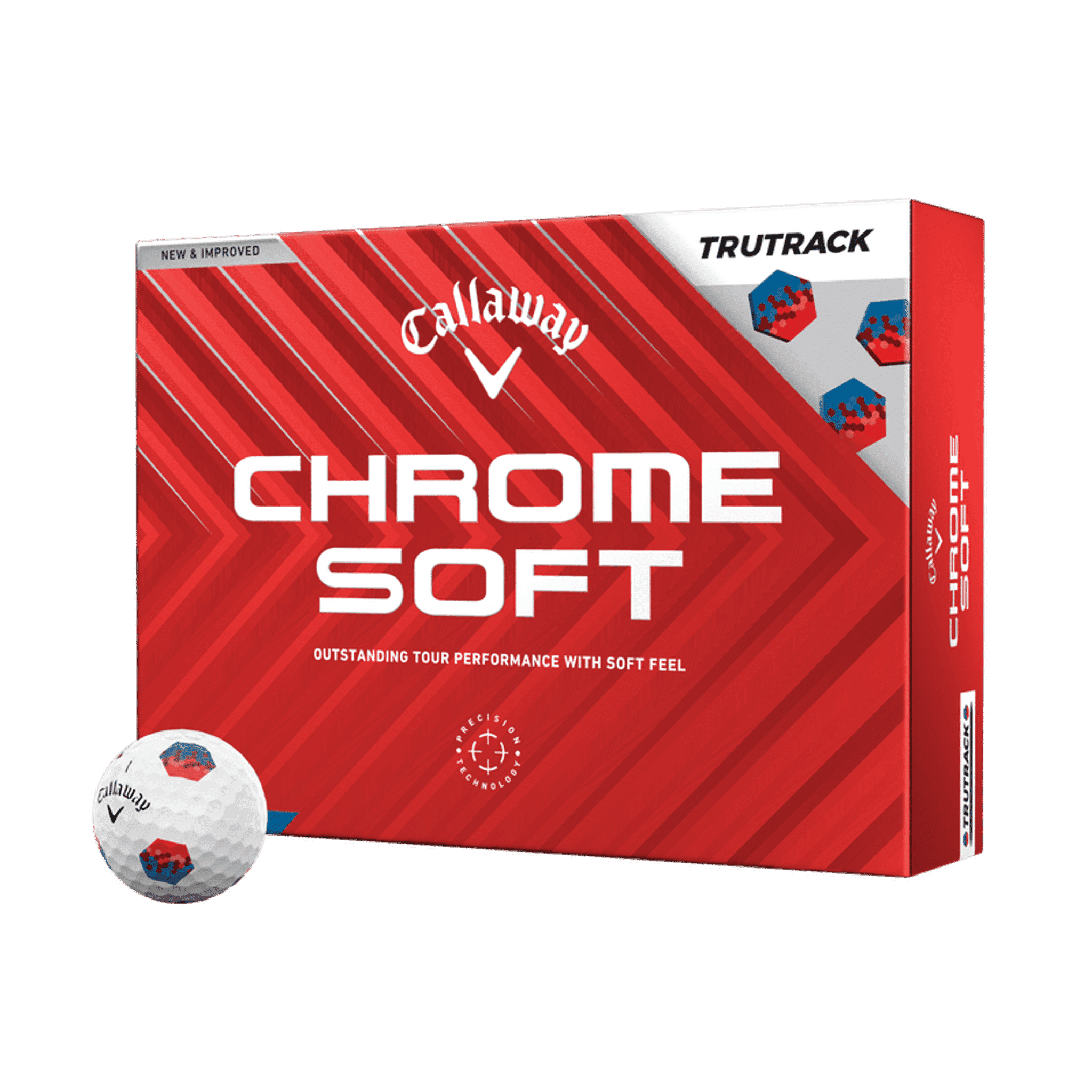 Callaway Chrome Soft TruTrack Piłki golfowe (2024)