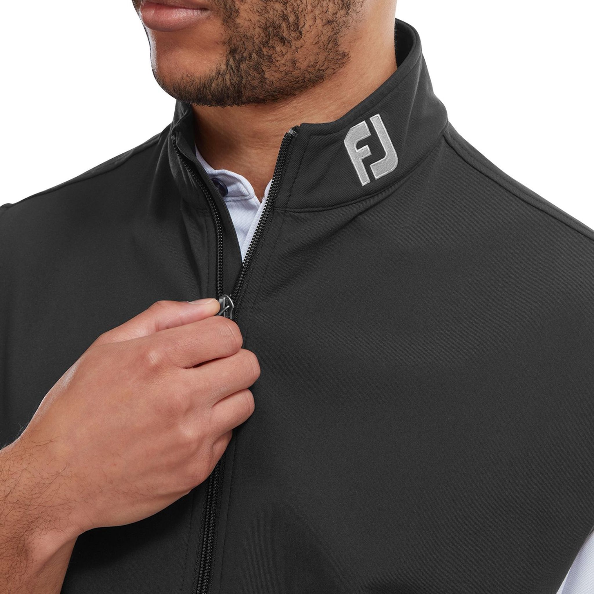 Footjoy Full-Zip Knit Vest Herren