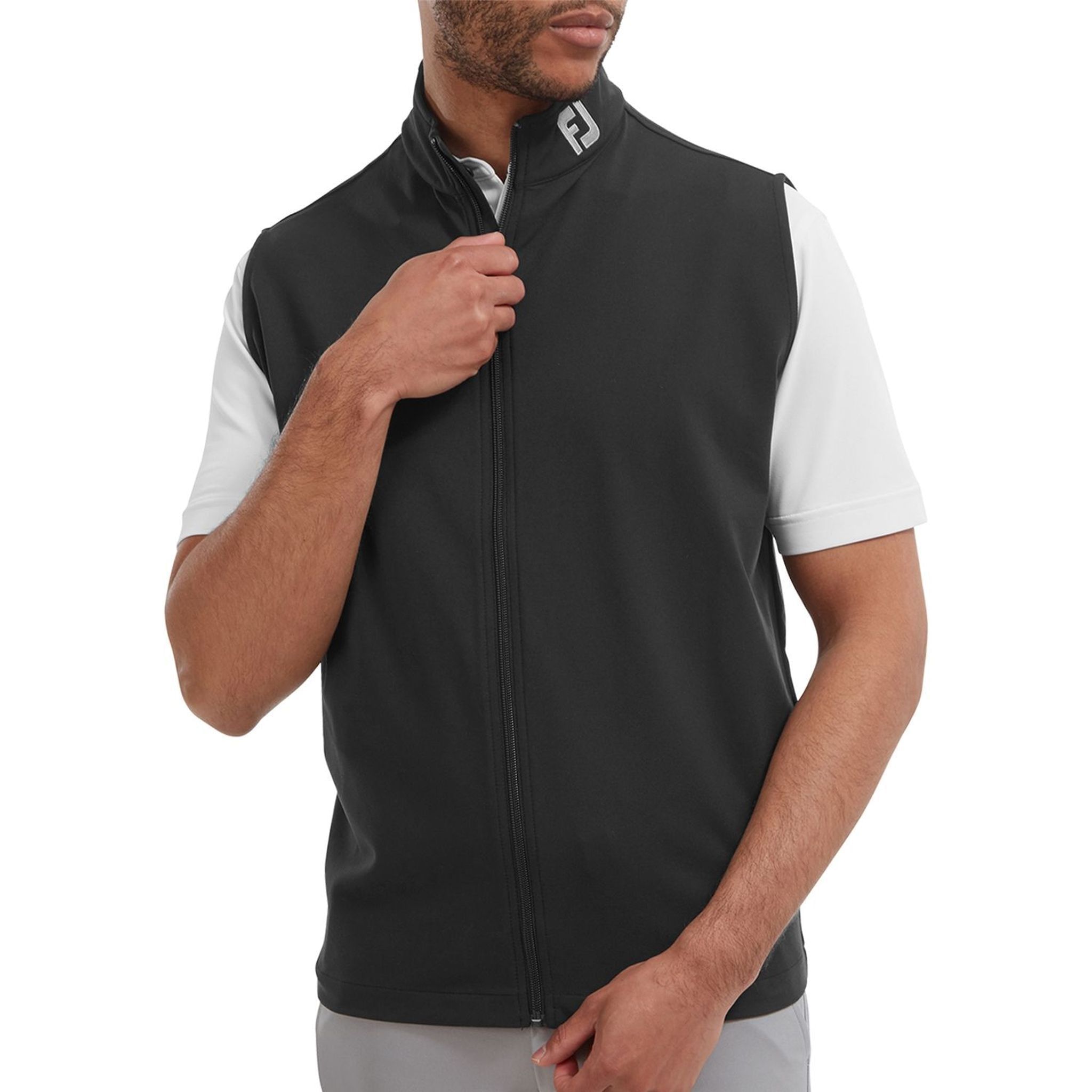 Footjoy Full-Zip Knit Vest Herren