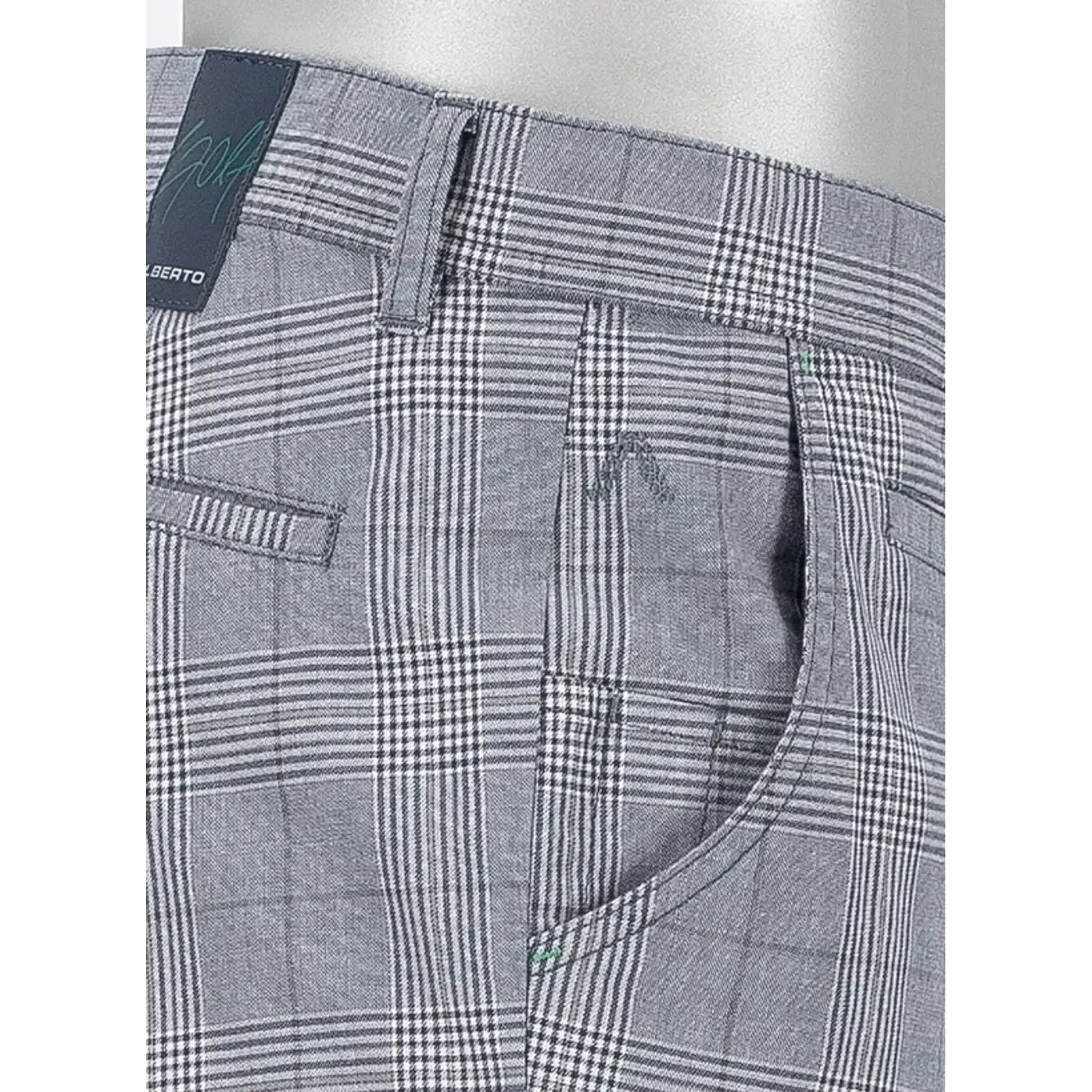 Alberto ROOKIE Smart Check Golfhose Herren