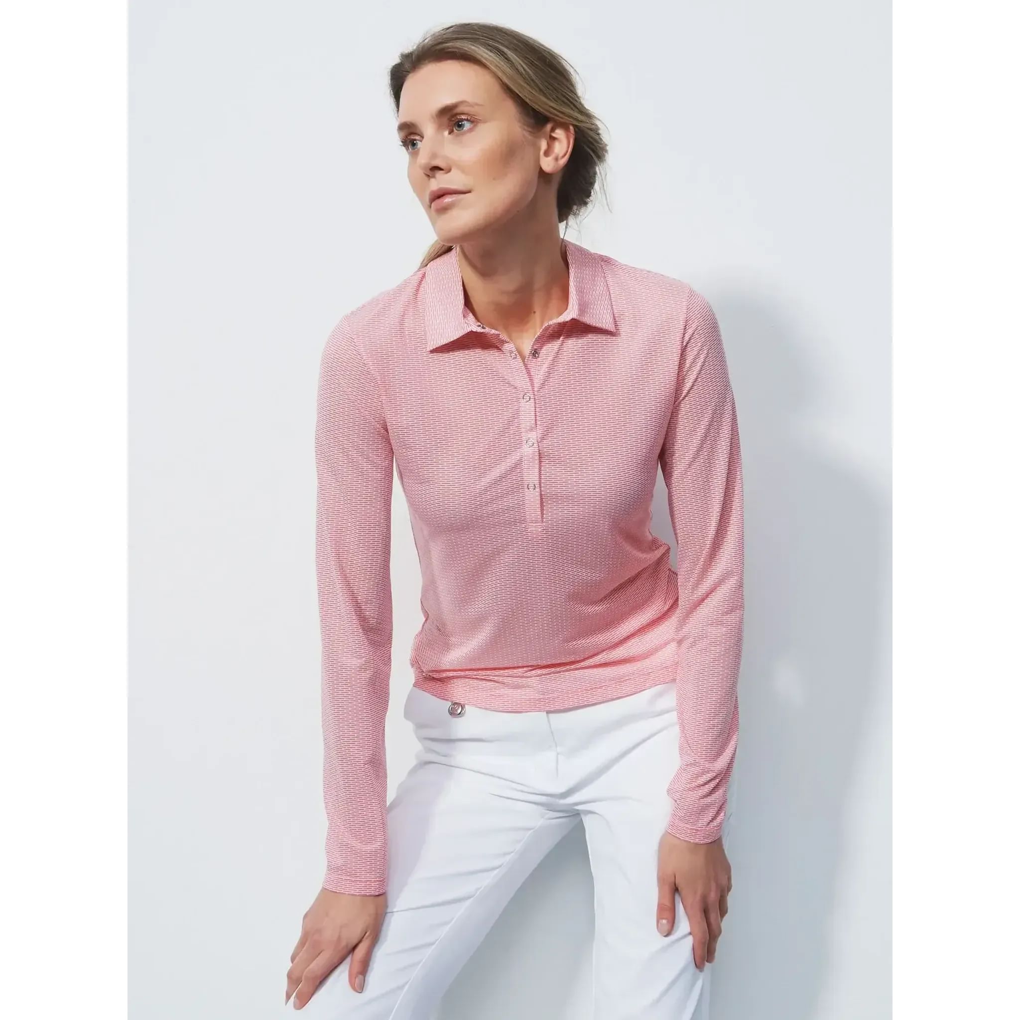 Codzienne Sporty Terni Longsleeve Golfpolo Damskie