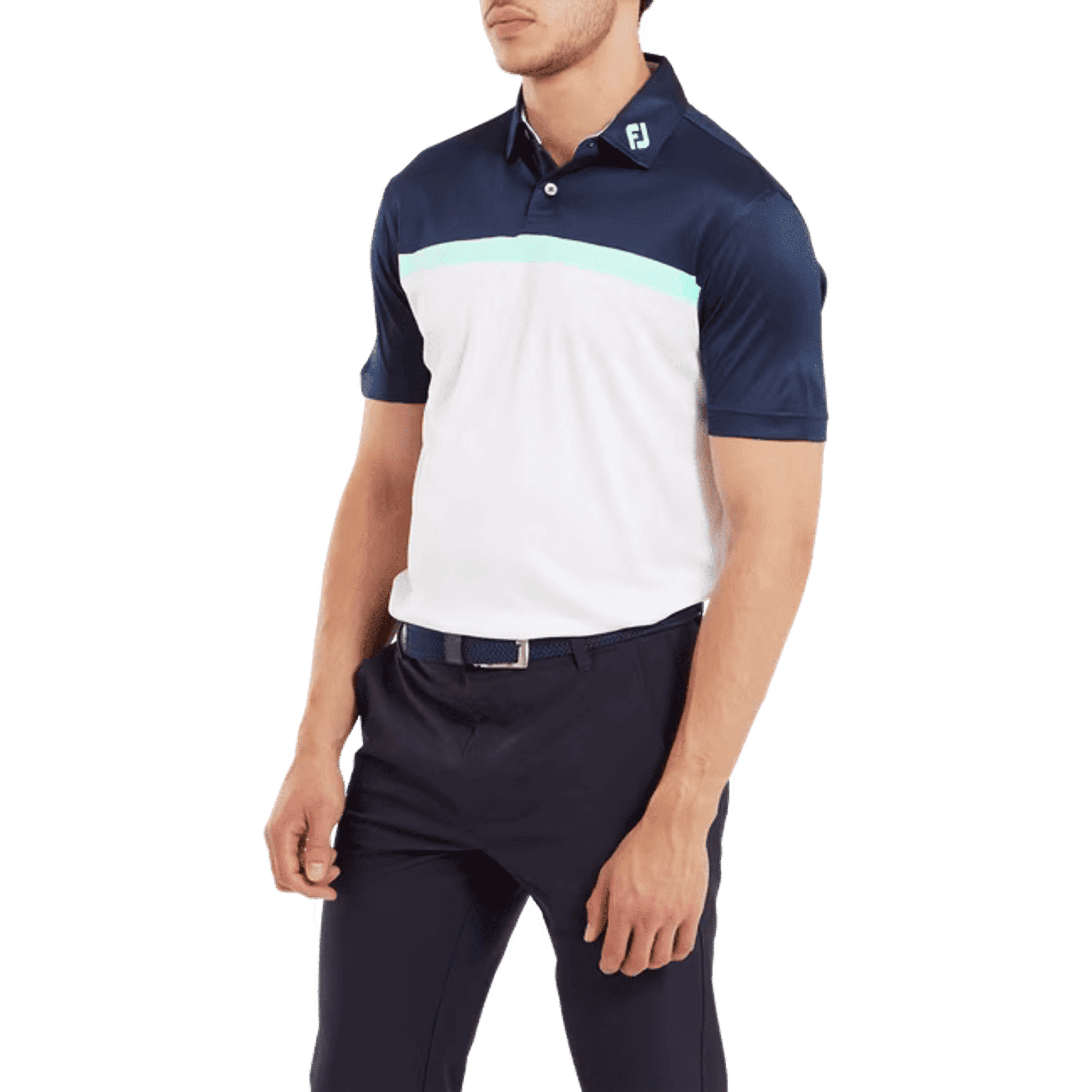 Footjoy Colour Block Lisle Koszulka polo męska