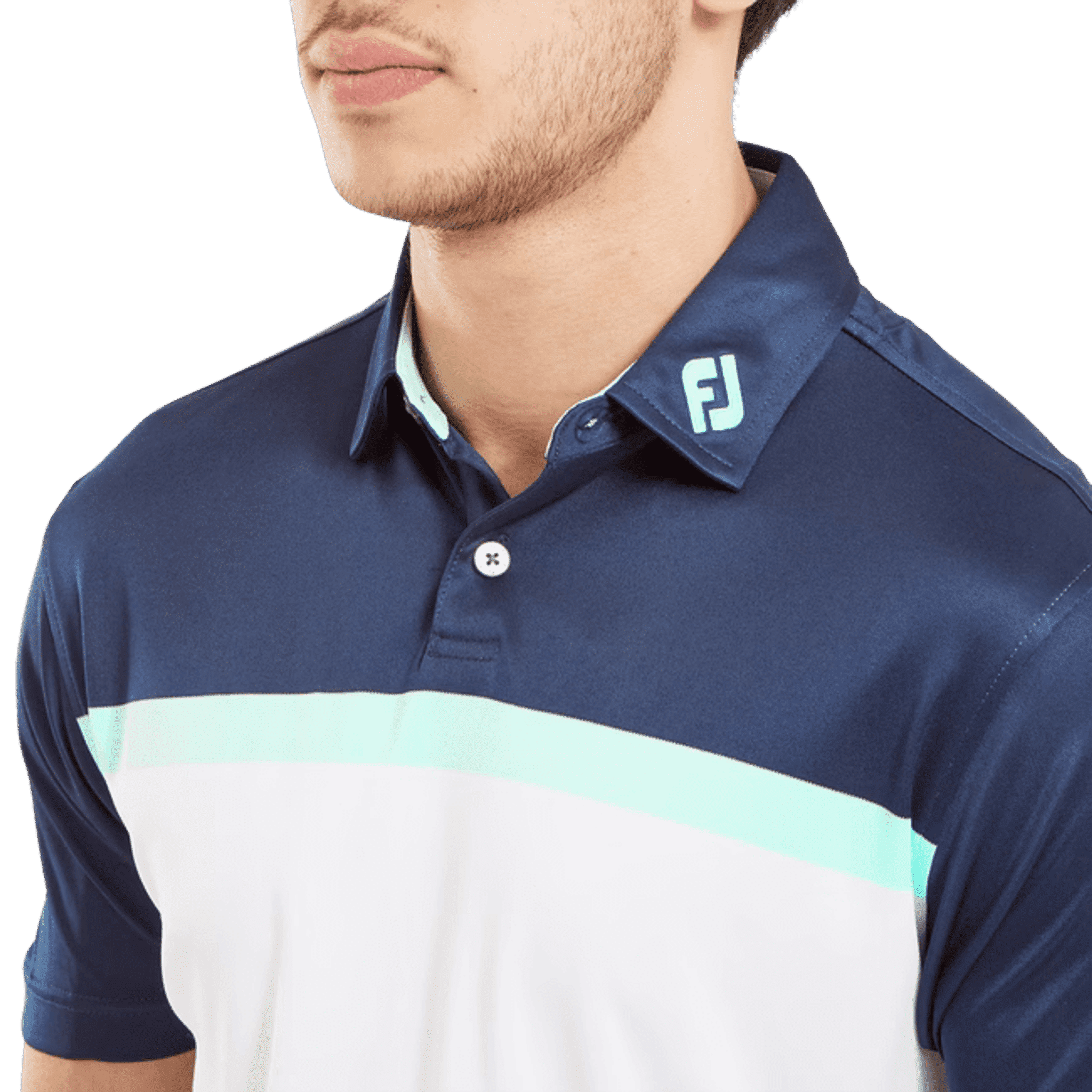 Footjoy Colour Block Lisle Koszulka polo męska