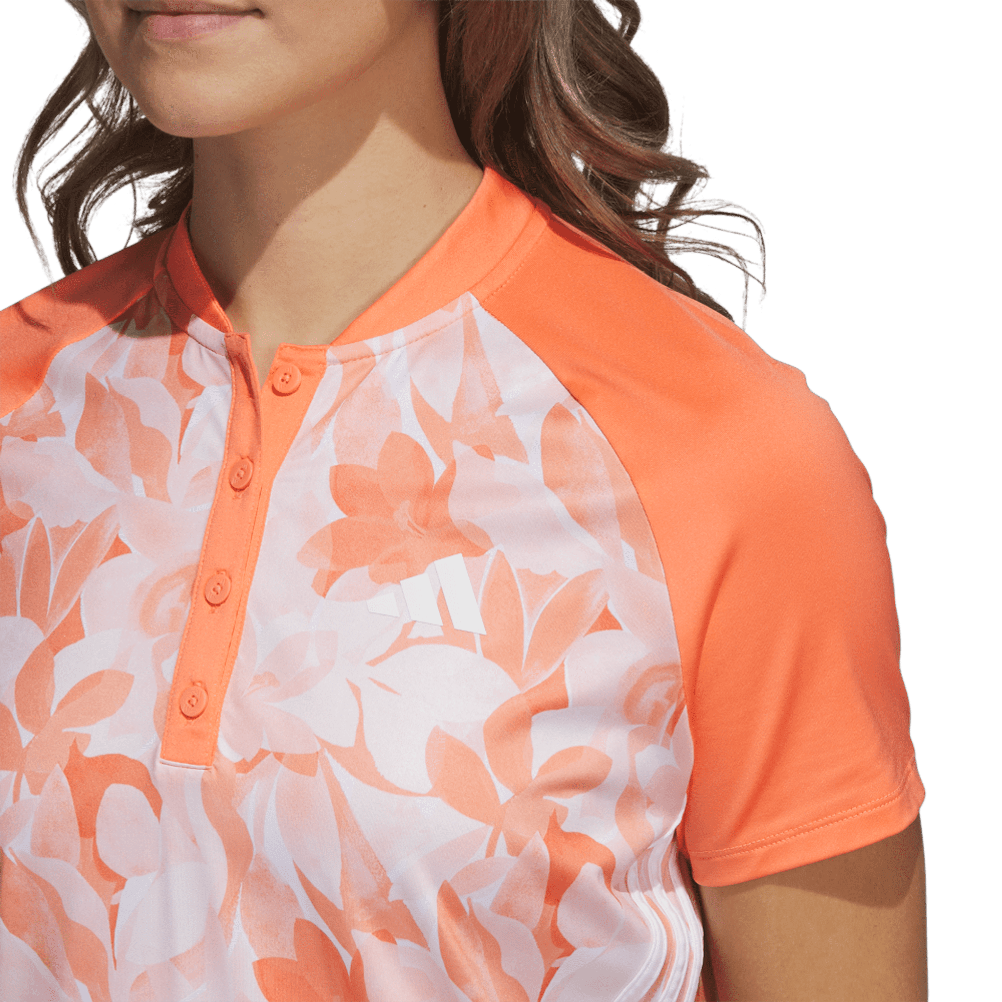 Adidas Floral Poloshirt Damskie