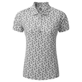 Footjoy Floral Print Koszulka Polo Damska