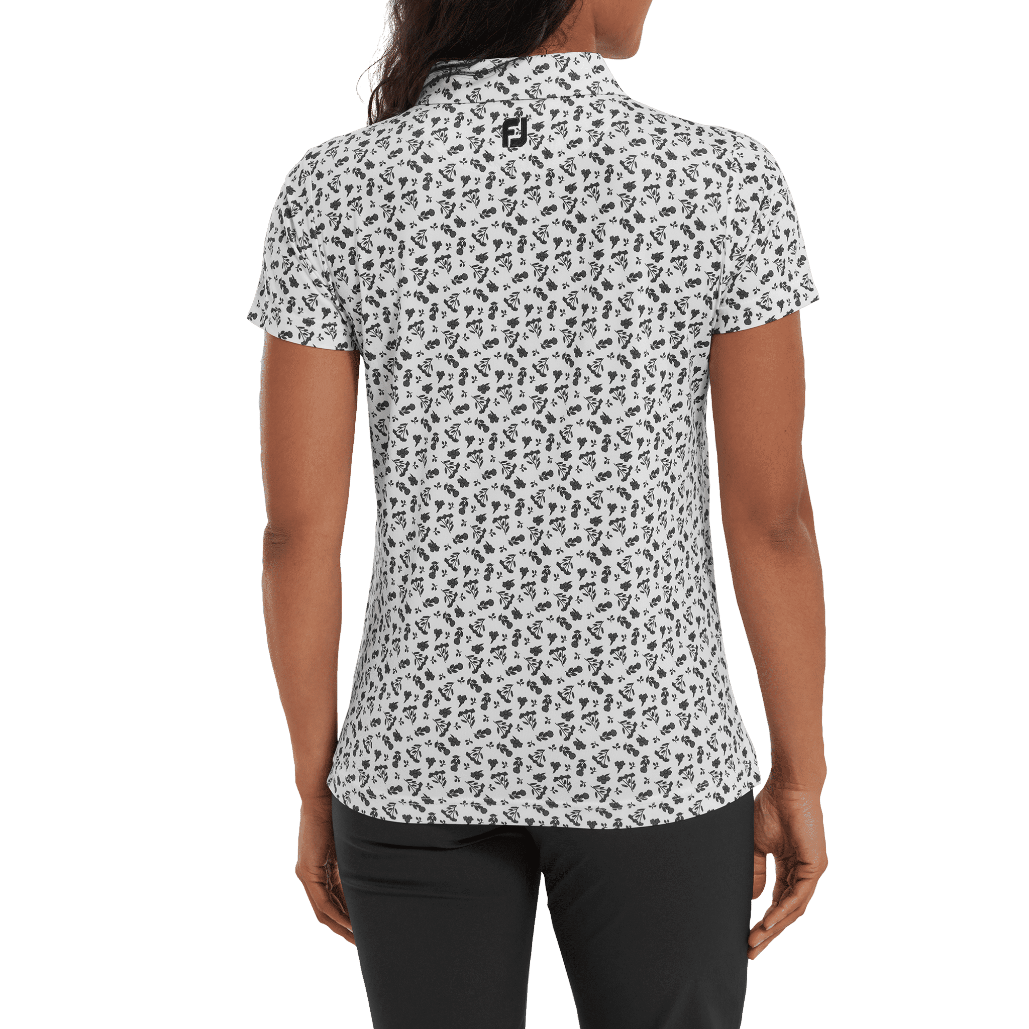 Footjoy Floral Print Poloshirt Damen