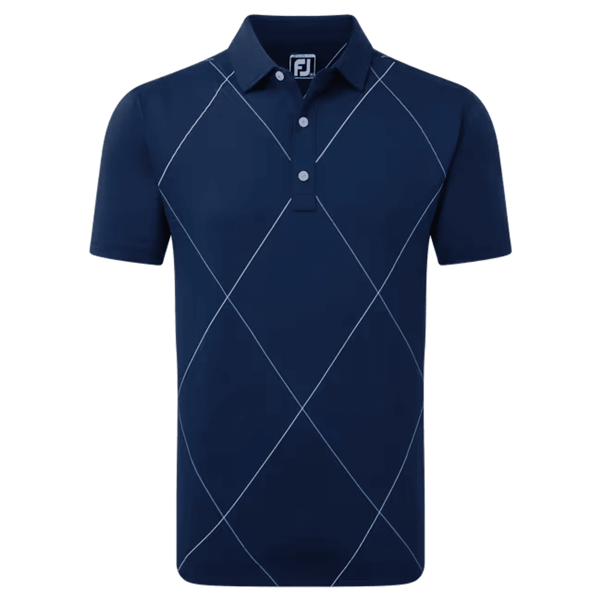 Footjoy Raker Print Lisle Koszulka polo męska