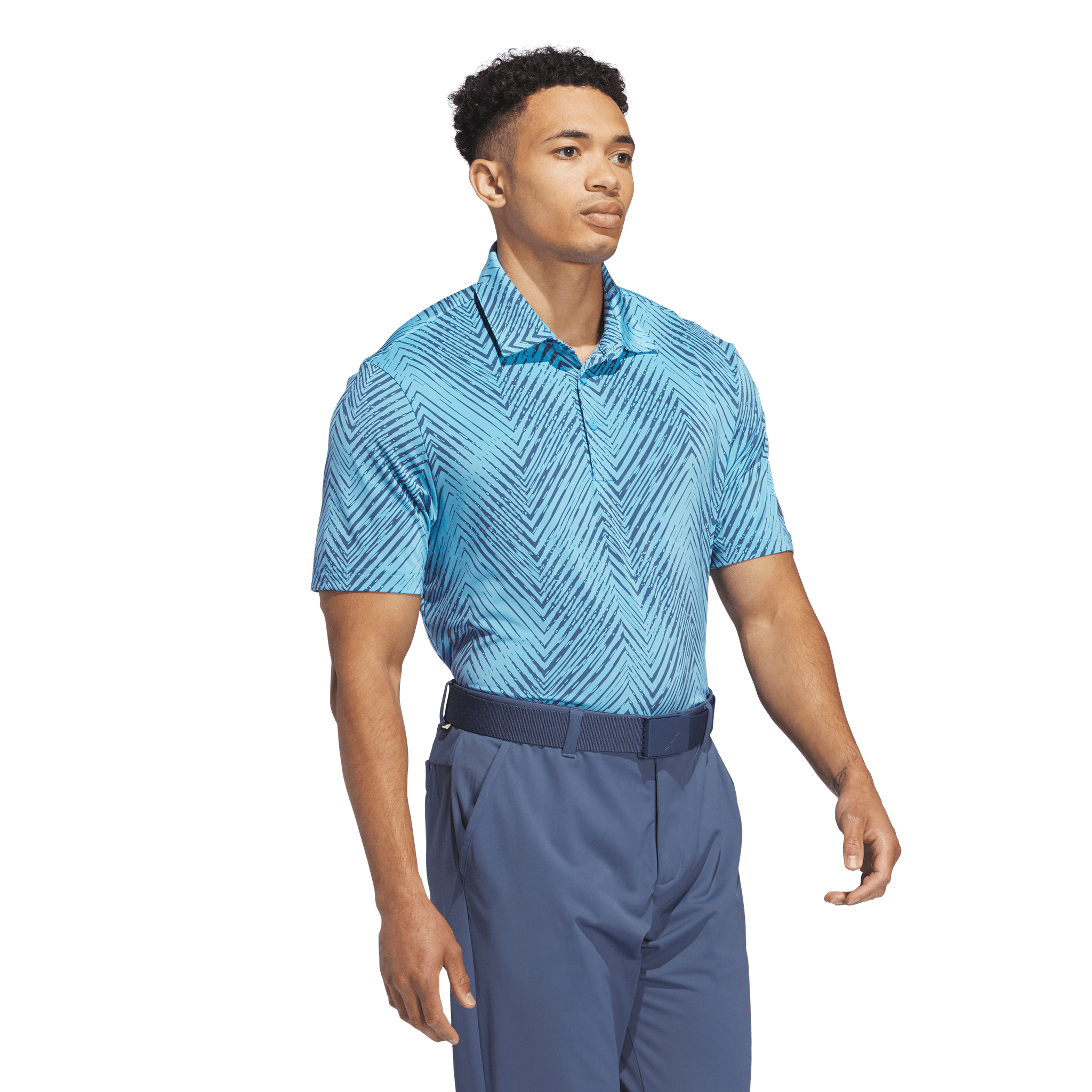 Adidas Ultimate365 Allover Print Koszulka polo męska