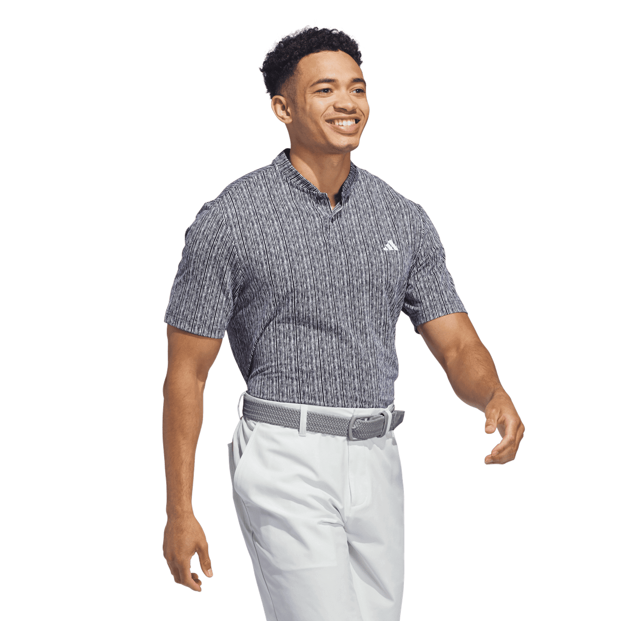 Adidas Ultimate365 Stripe Poloshirt Męskie