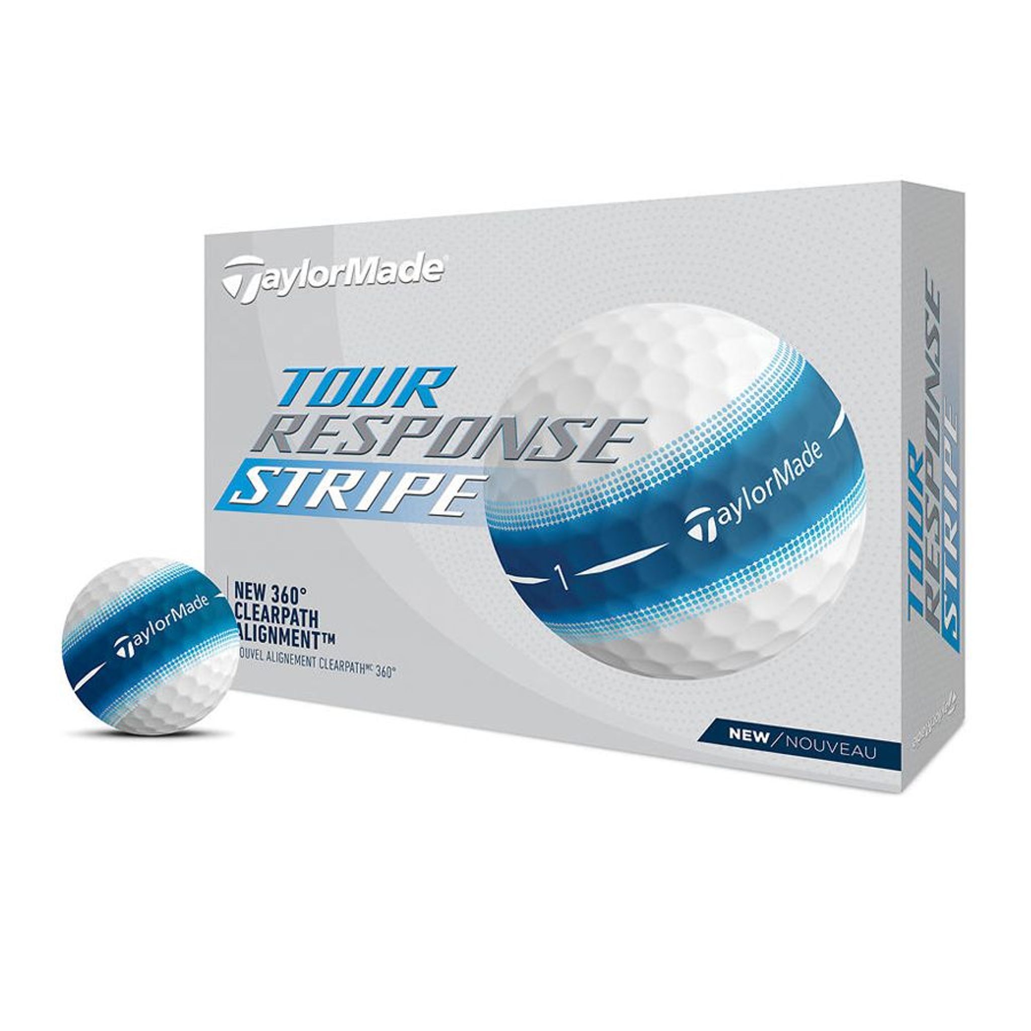 Piłki golfowe TaylorMade Tour Response Stripe