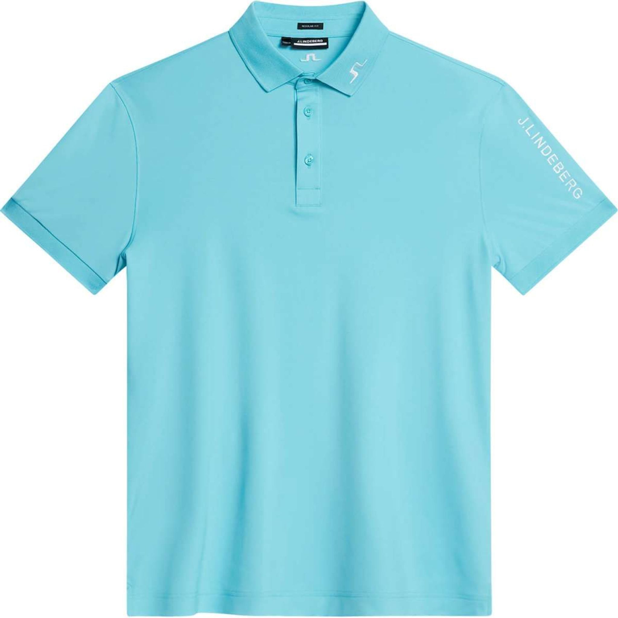 J. Lindeberg M Blake Slim Fit Golf Polo Enamel Blue dla mężczyzn