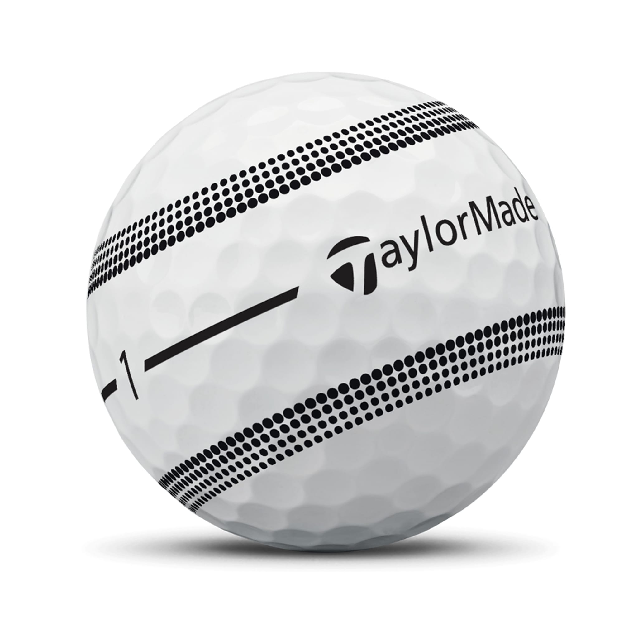 TaylorMade TaylorMade TP5 Clear Stripe Piłki golfowe